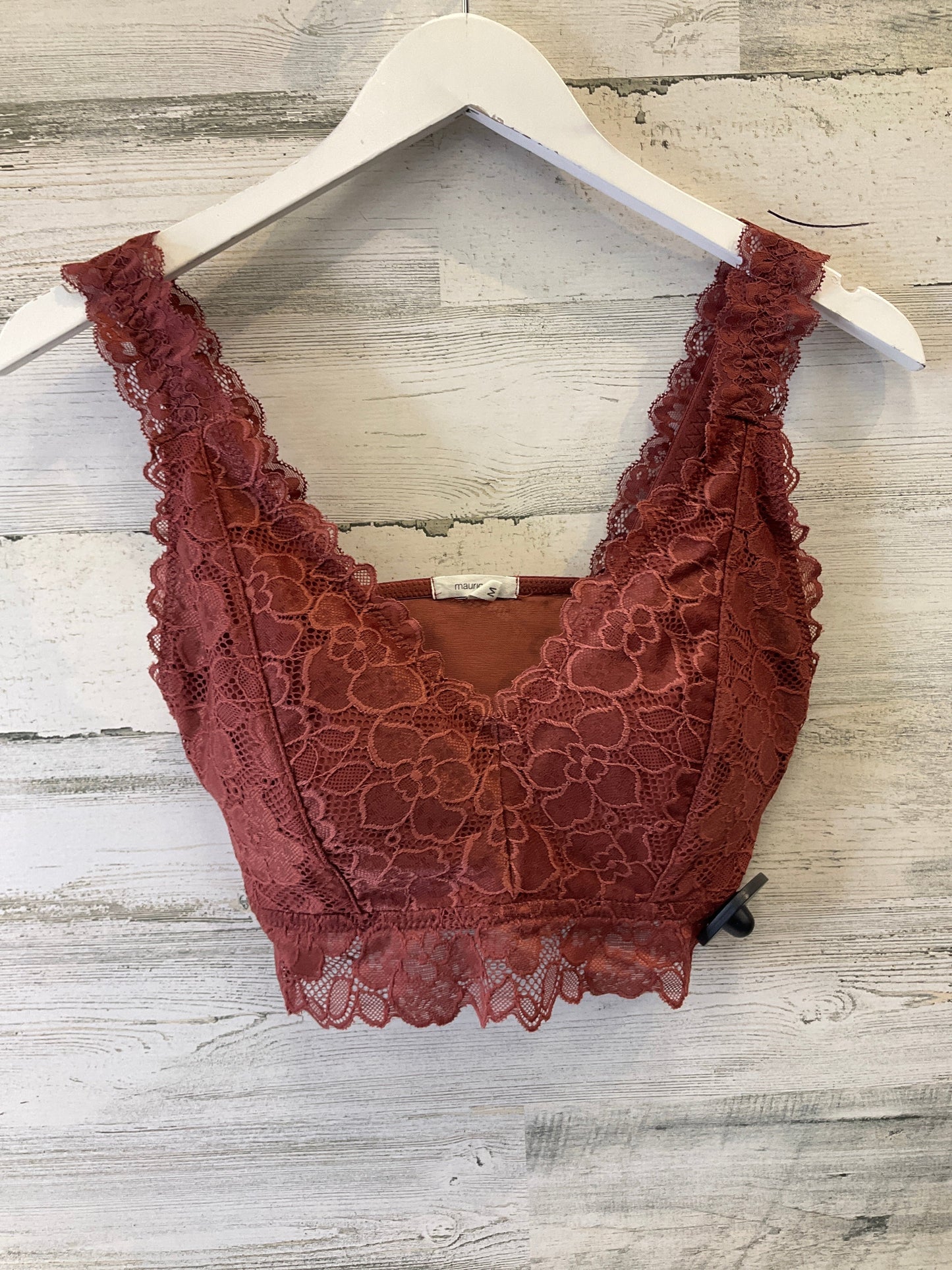 Red Bralette Maurices, Size M