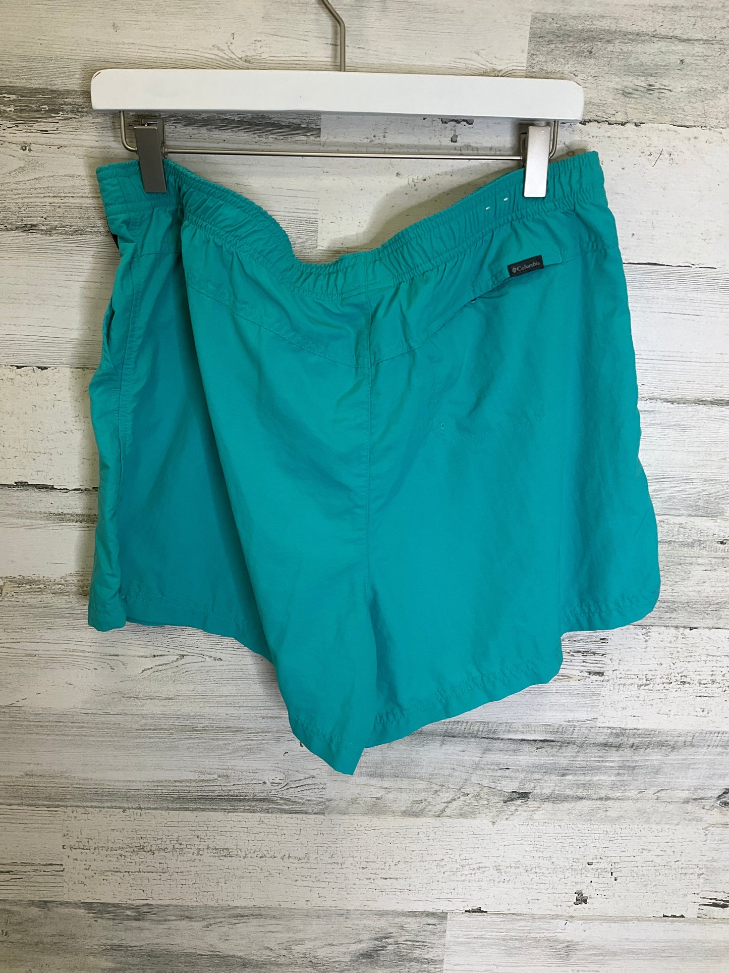 Teal Athletic Shorts Columbia, Size Xl