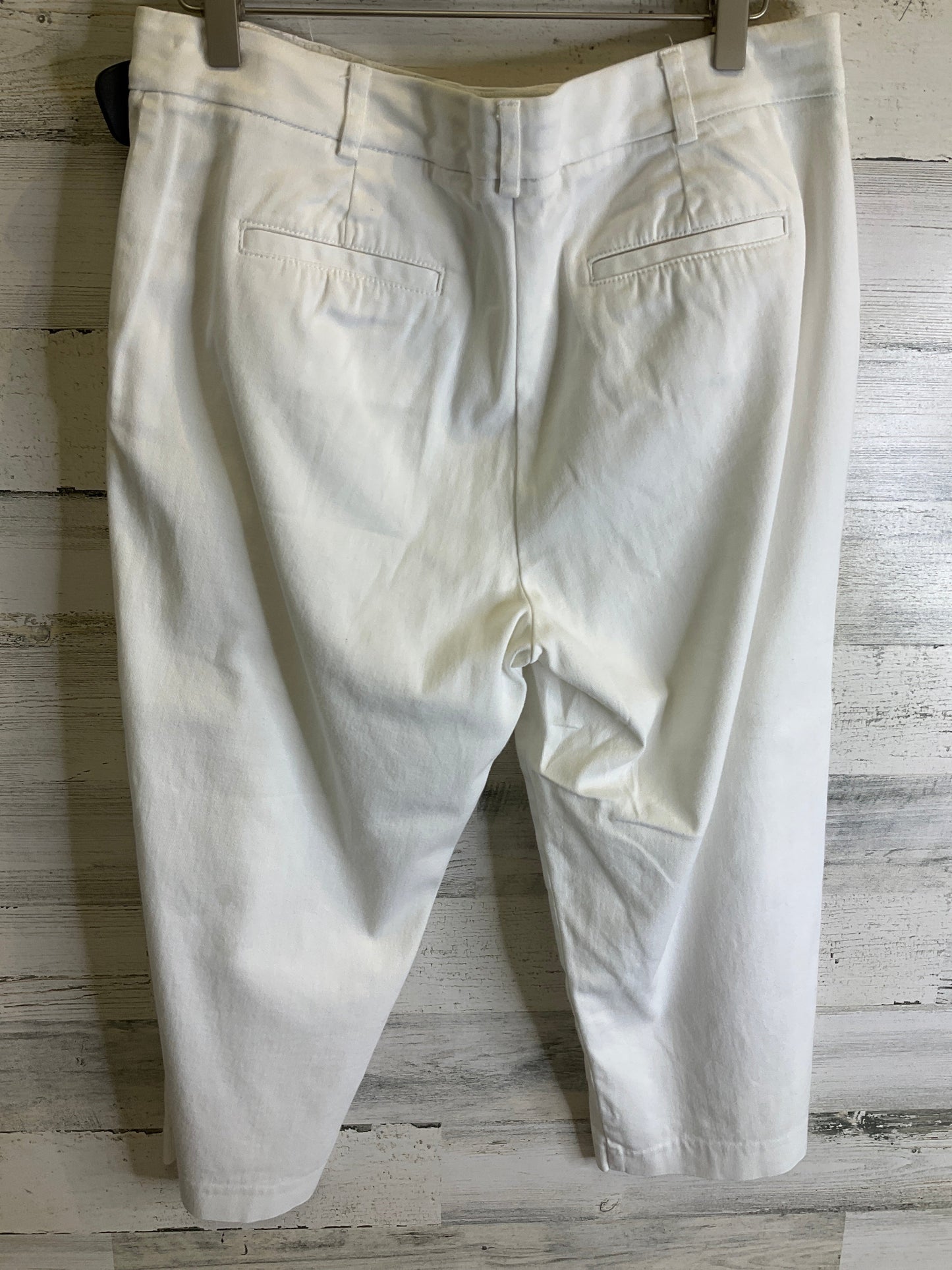 Capris By Counterparts In White, Size: 10