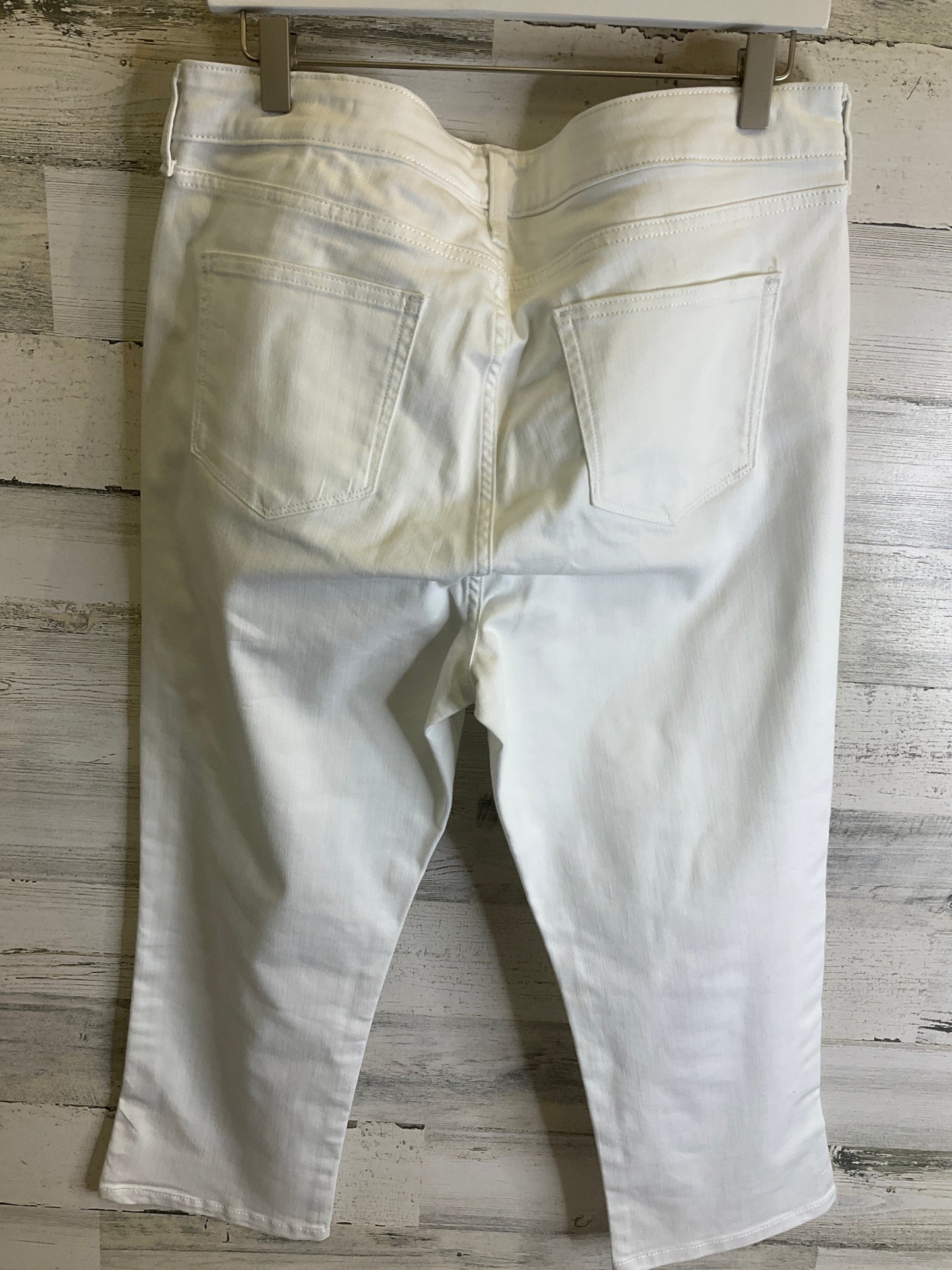 Capris By St John Collection In White, Size: 14tall