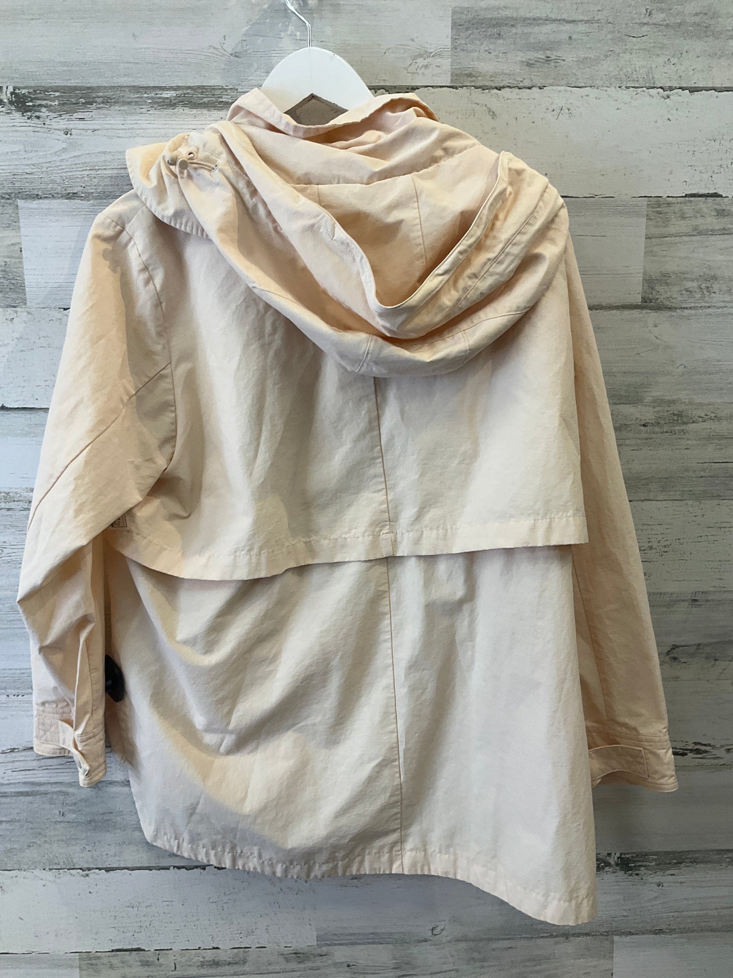 Jacket Windbreaker By J. Crew In Cream, Size: S