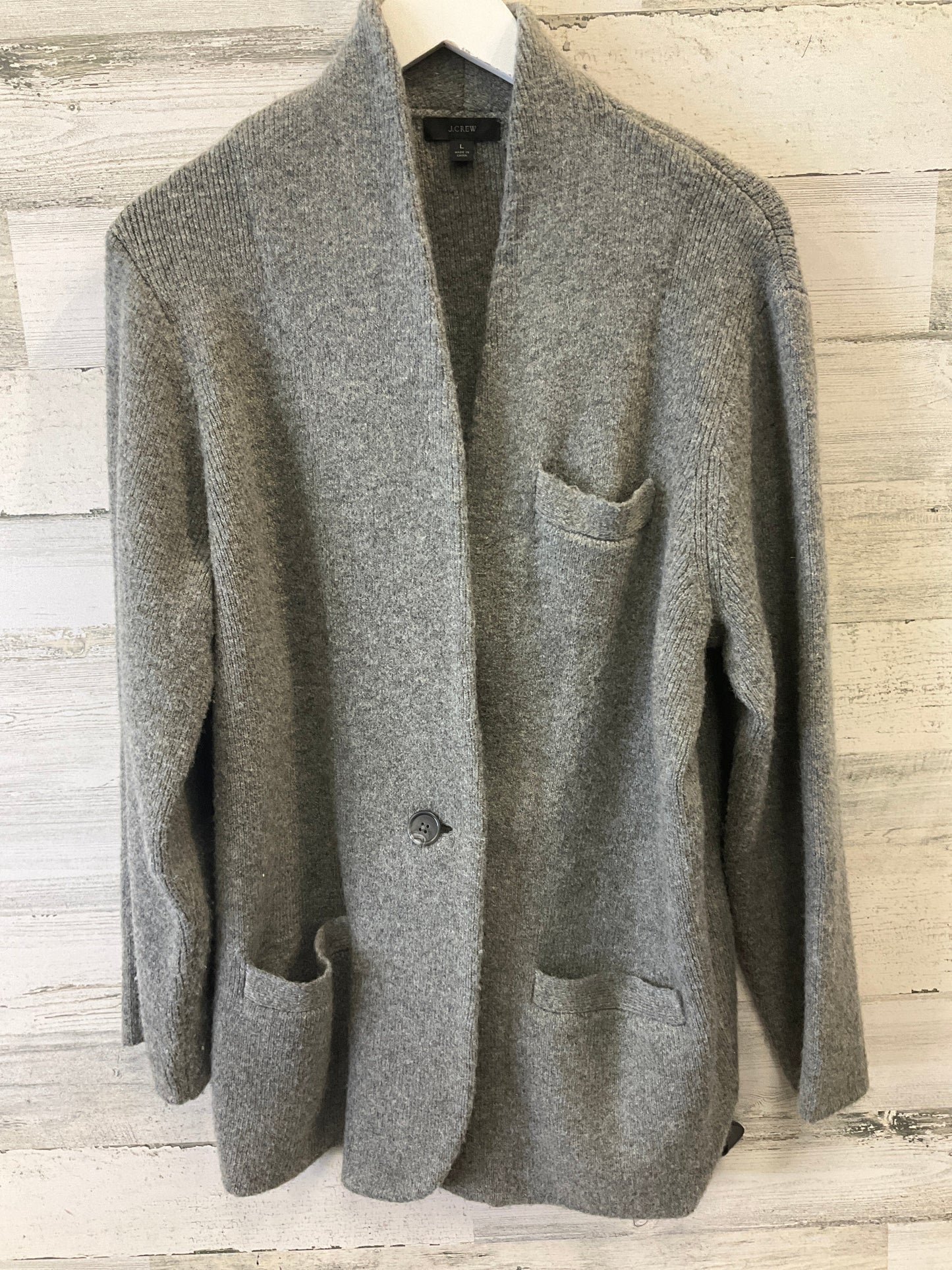 Cardigan By J. Crew In Grey, Size: L