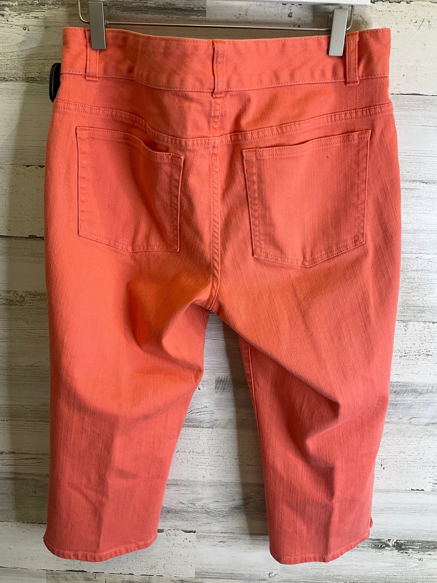 Capris By Chaps In Orange, Size: 12