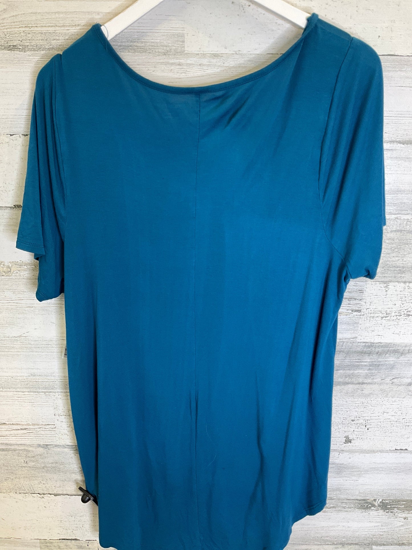 Teal Tunic Short Sleeve Lane Bryant, Size 3x