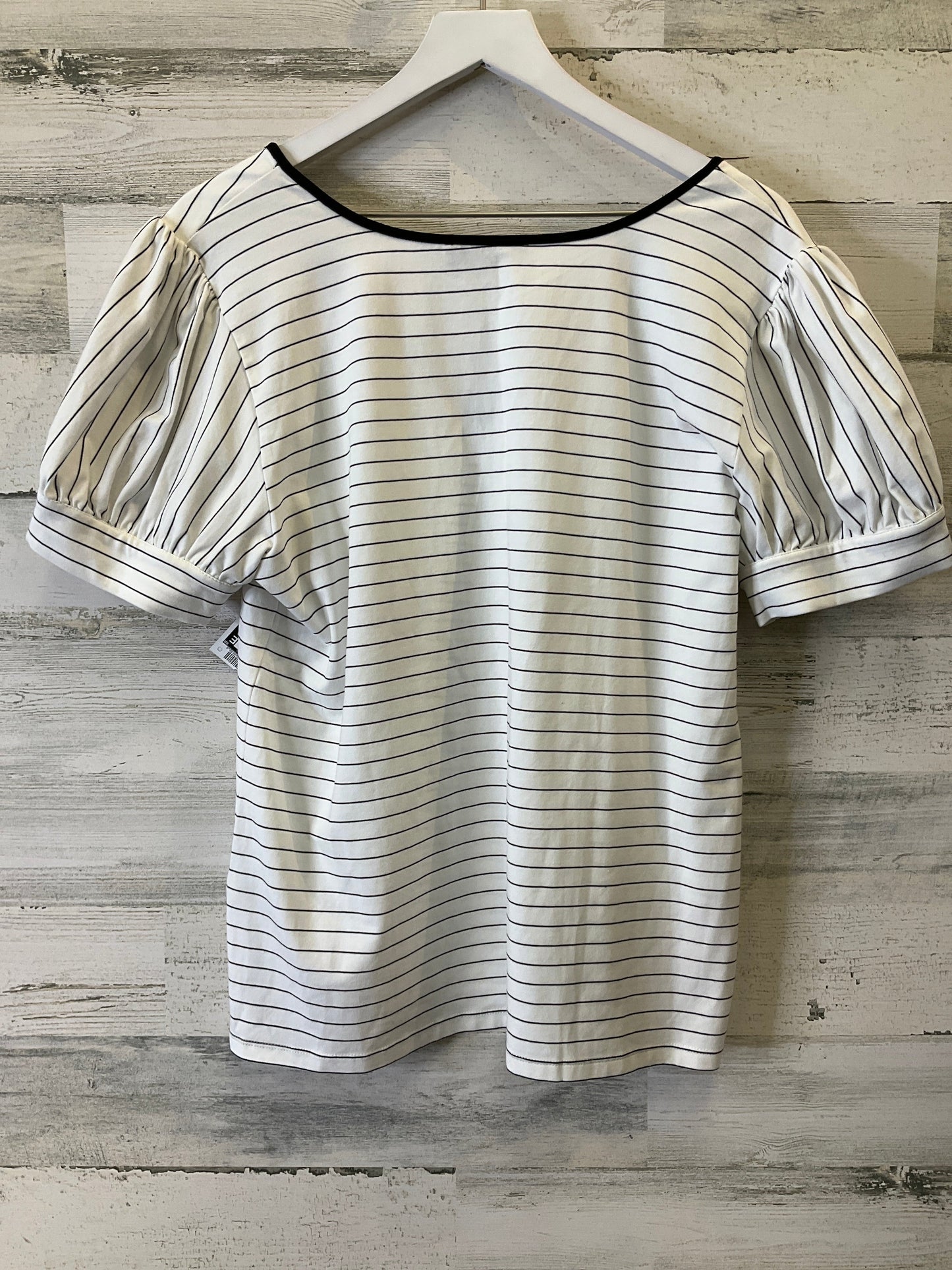 Striped Pattern Top Short Sleeve Karl Lagerfeld, Size L