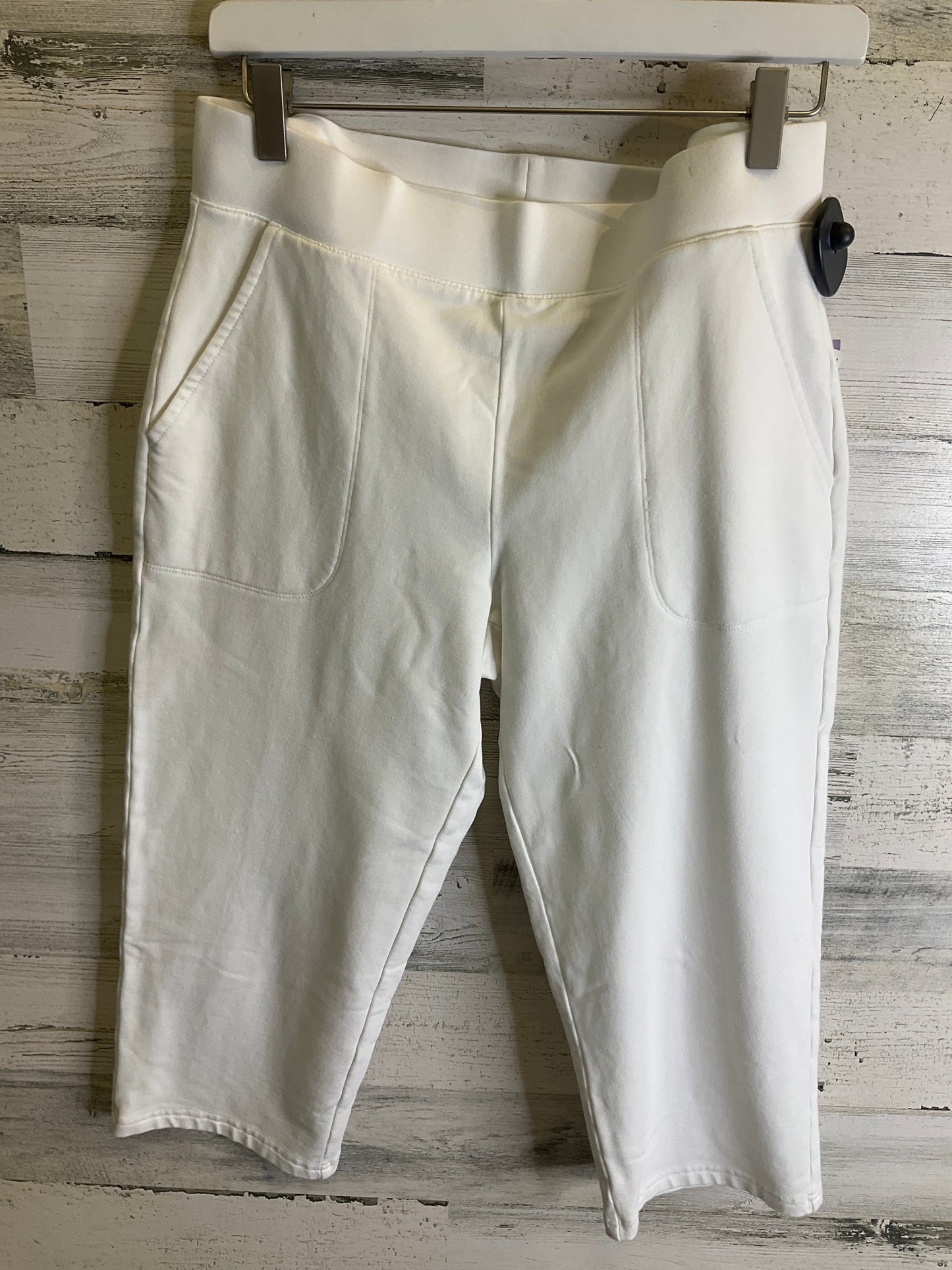 Capris By Talbots In White, Size: 8petite