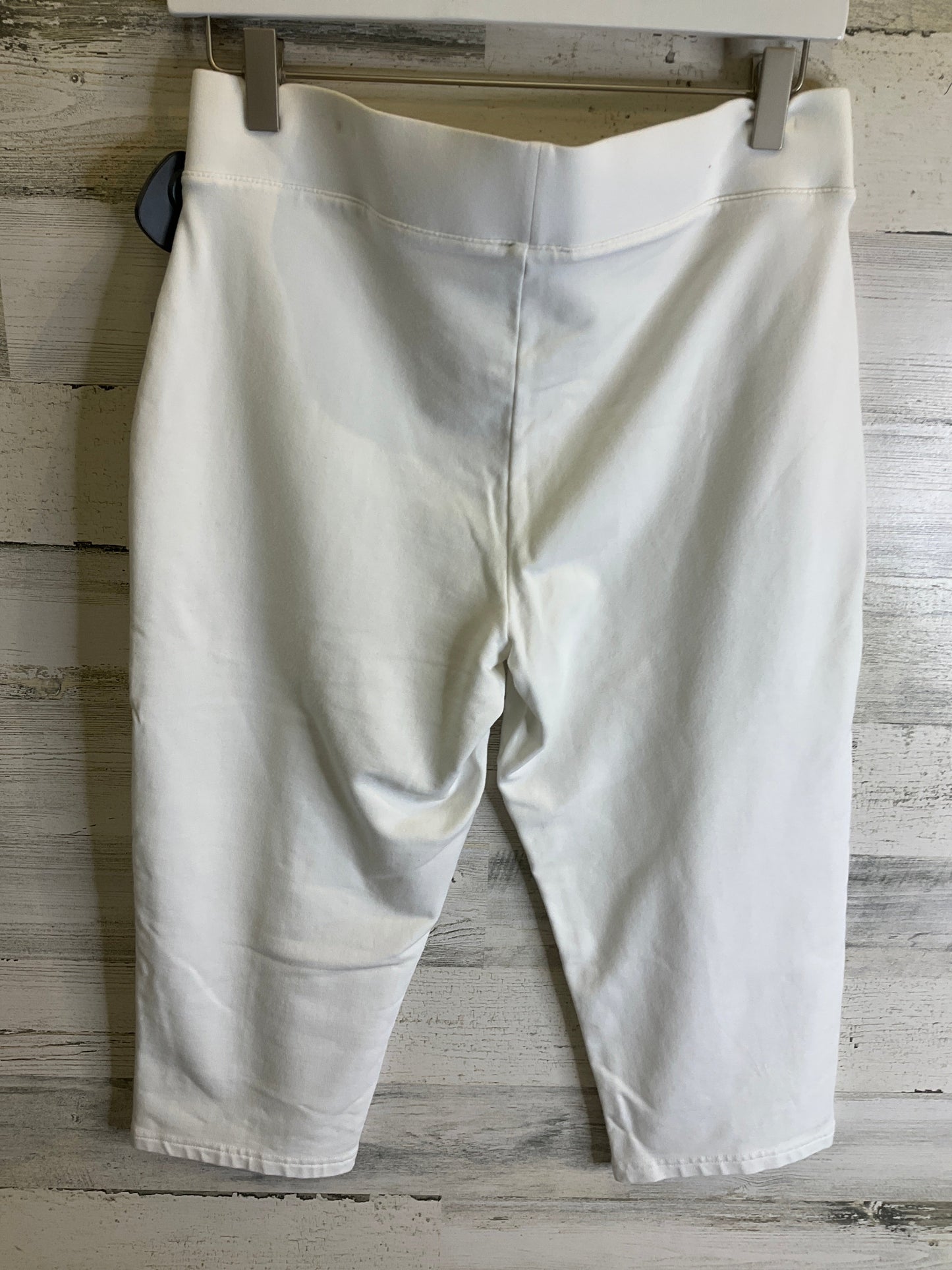 Capris By Talbots In White, Size: 8petite