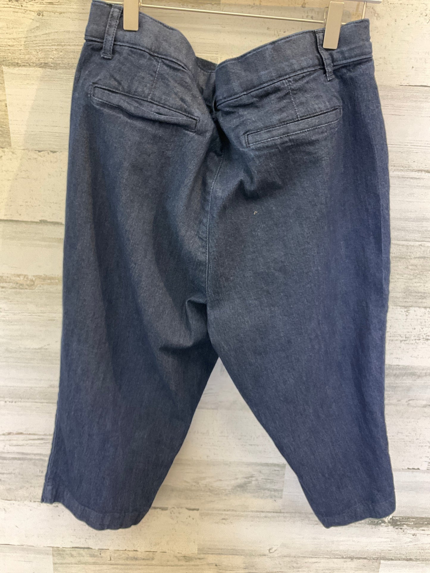 Blue Denim Capris St Johns Bay, Size 14