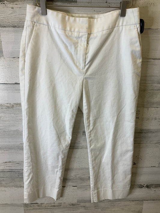 Capris By Willi Smith In White, Size: 6