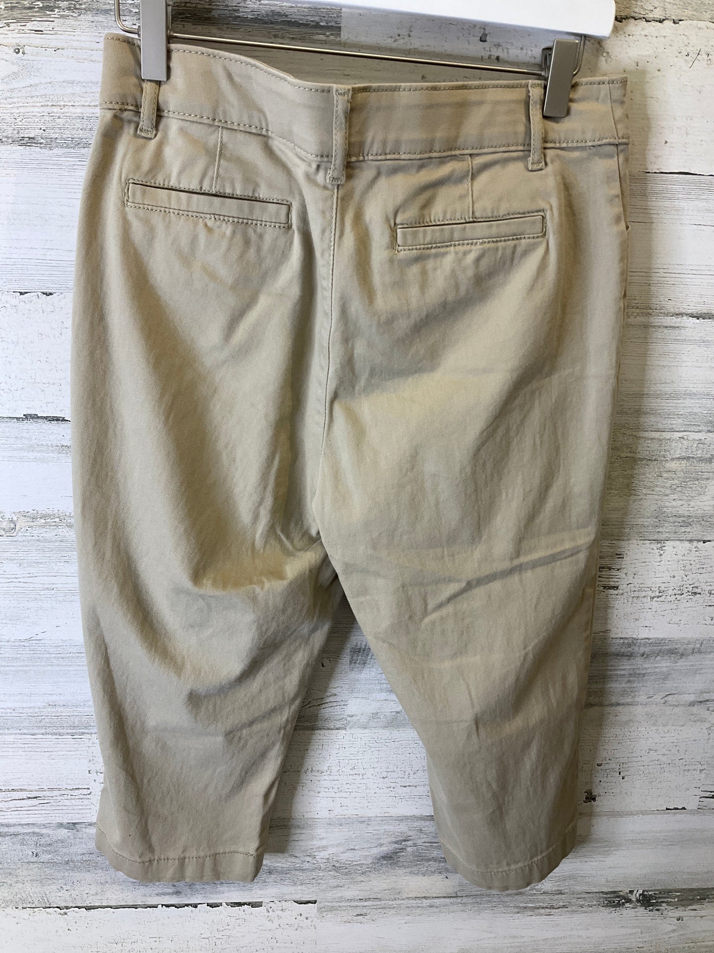 Capris By St Johns Bay In Beige, Size: 8