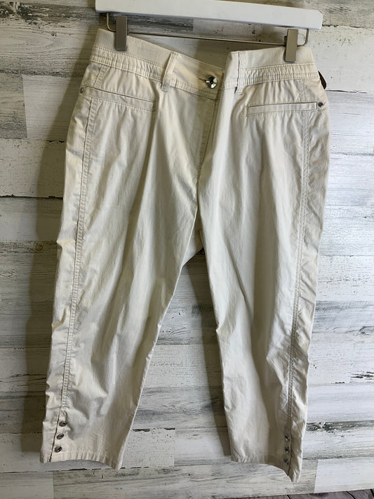 Capris By Chicos In Cream, Size: 10