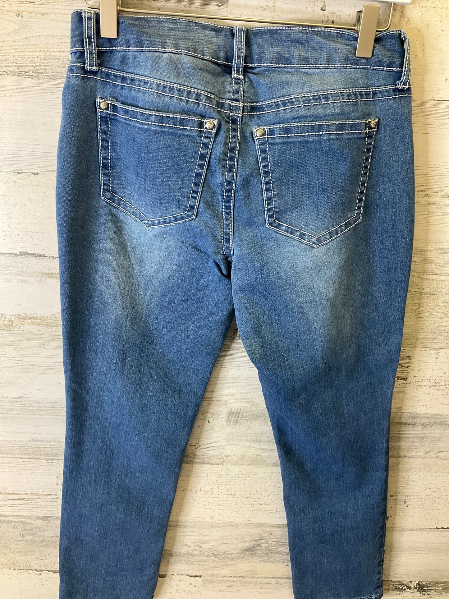 Capris By Ana In Blue Denim, Size: 4