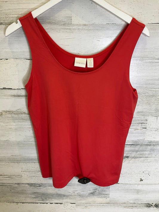 Red Tank Top Chicos, Size M