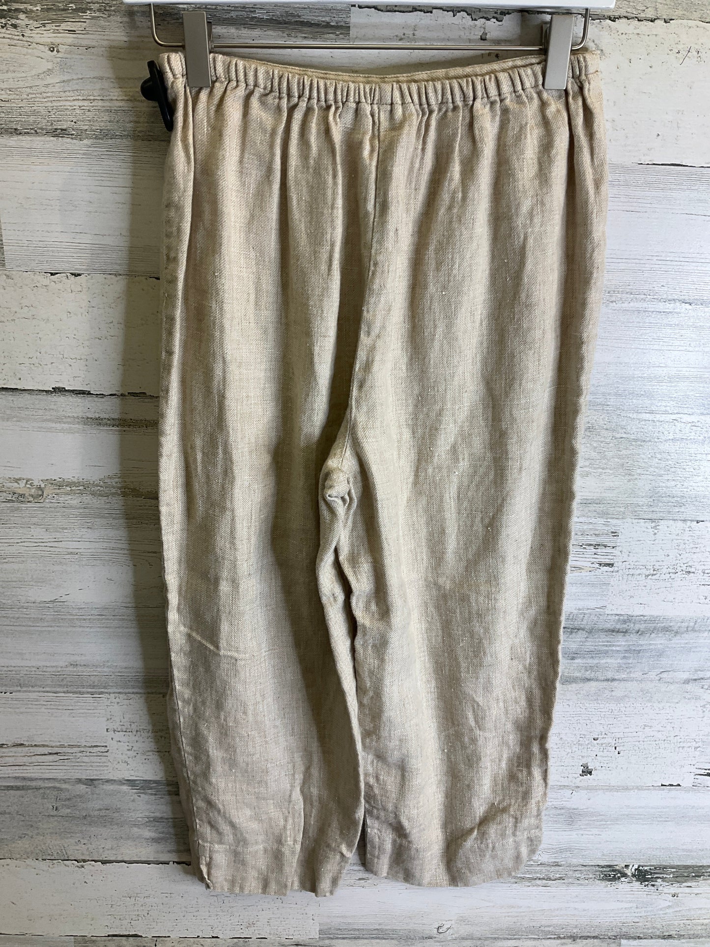 Capris By Norton Mcnaughton In Tan, Size: M