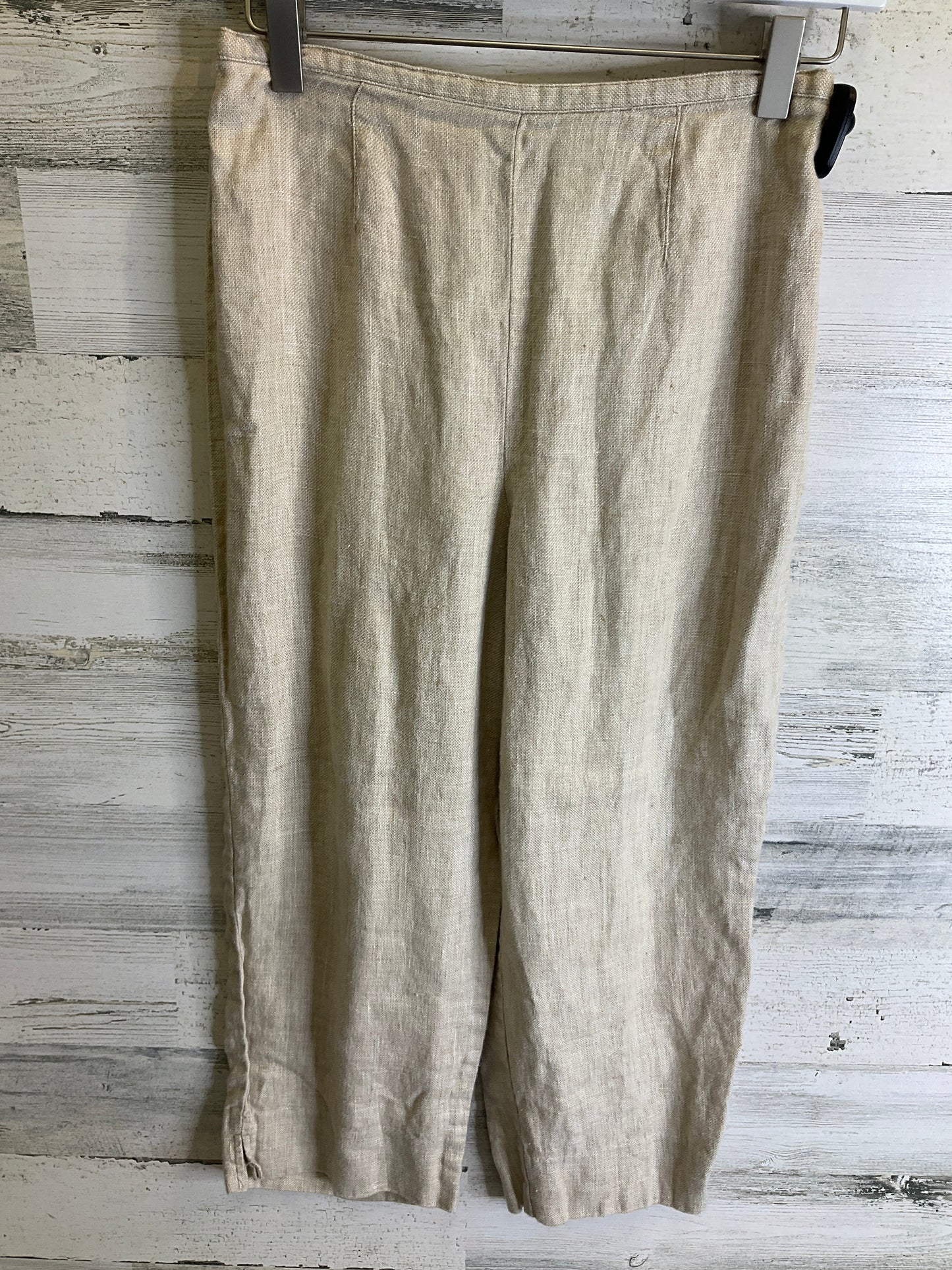 Capris By Norton Mcnaughton In Tan, Size: M