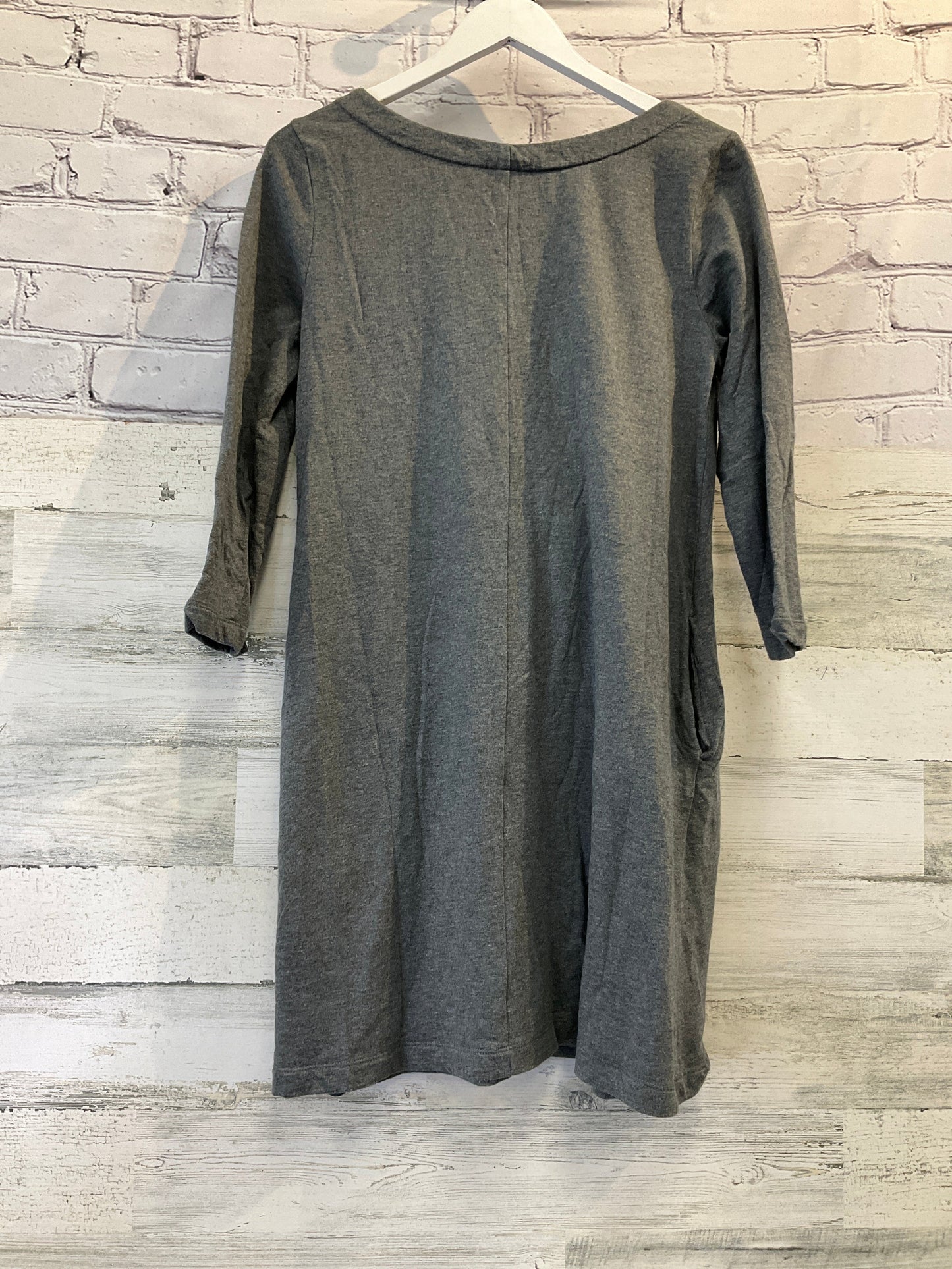 Dress Casual Midi By A New Day In Grey, Size: M