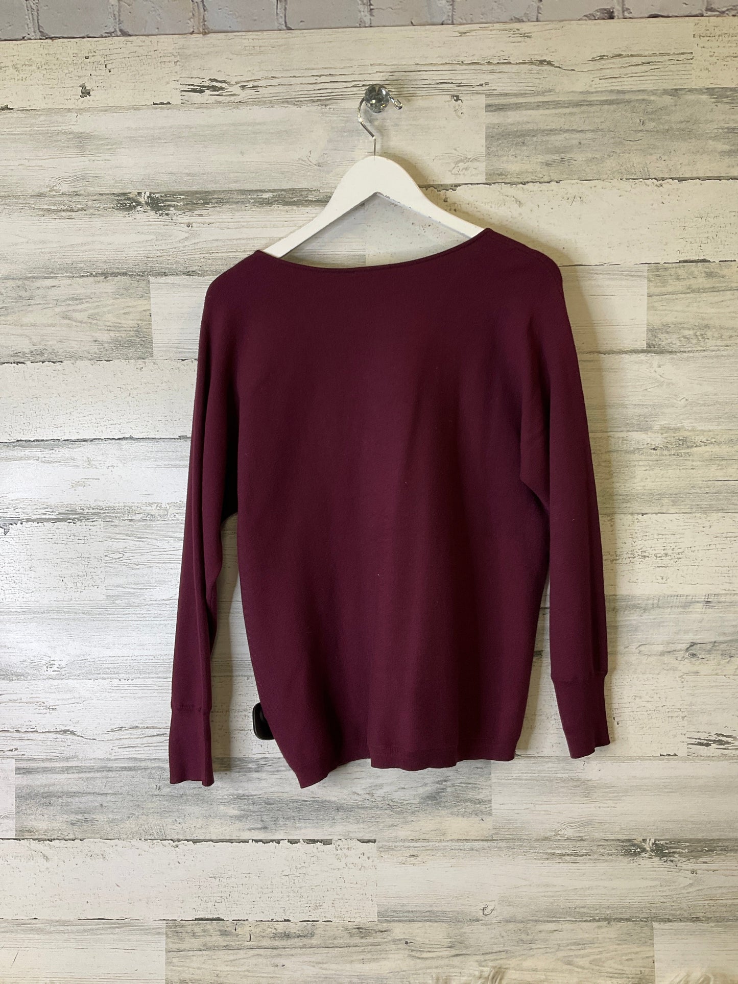 Sweater By Chicos In Red, Size: M