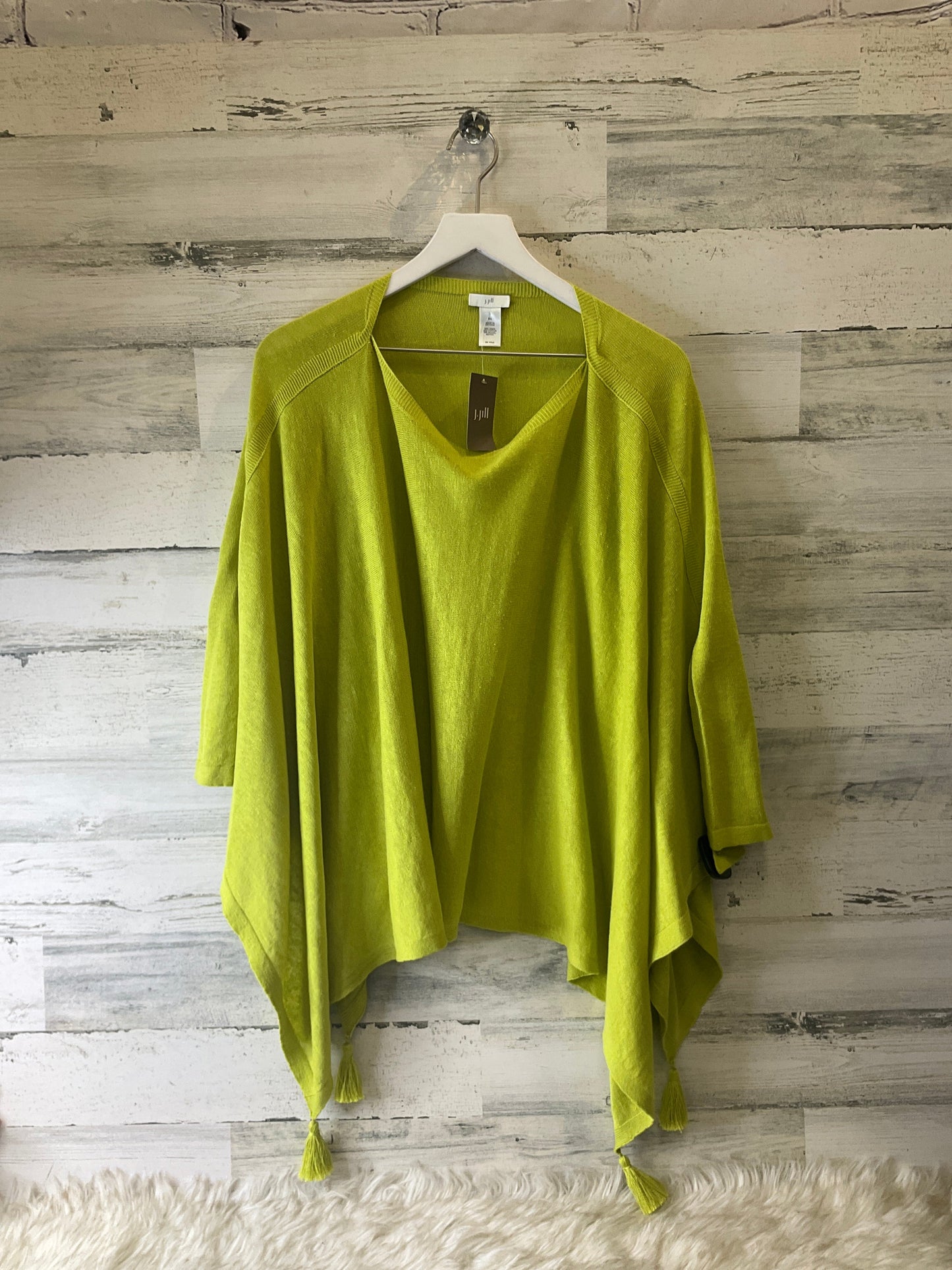 Poncho By J. Jill In Green, Size: M