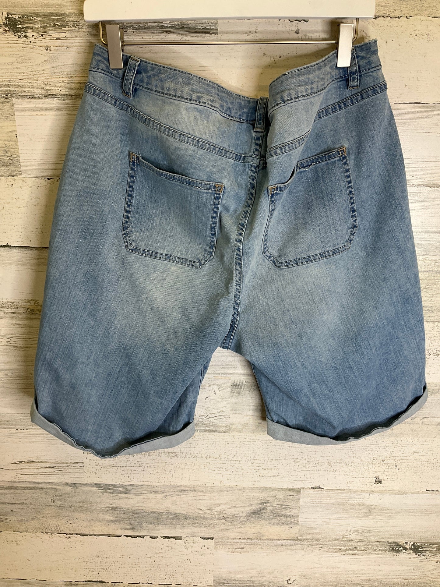 Blue Denim Shorts Lane Bryant, Size 16