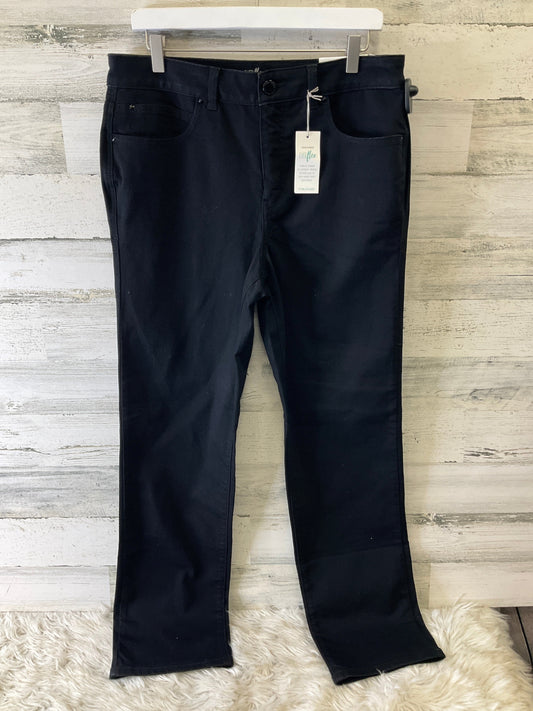 Jeans Straight By Maurices In Black, Size: 14