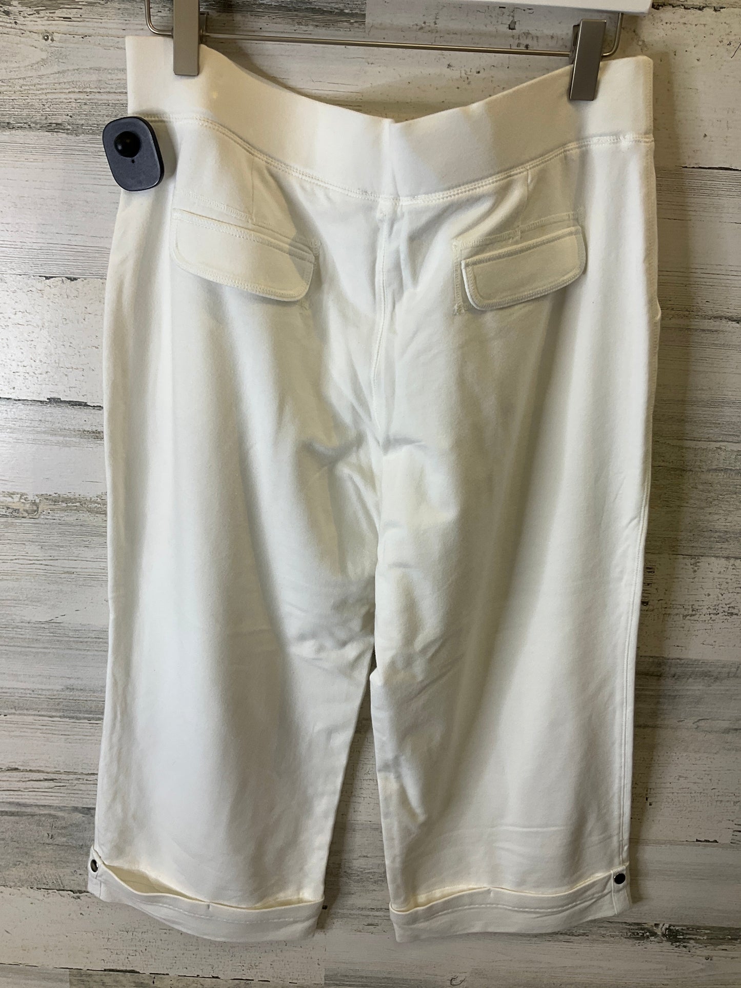 Capris By White House Black Market In White, Size: 8