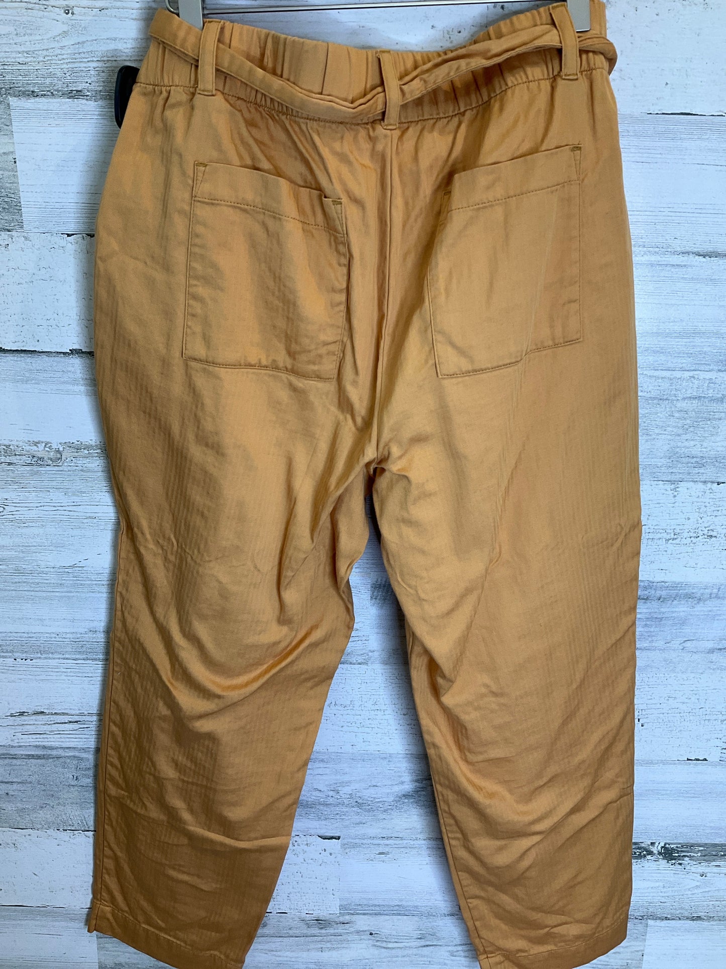 Yellow Capris Loft, Size 8