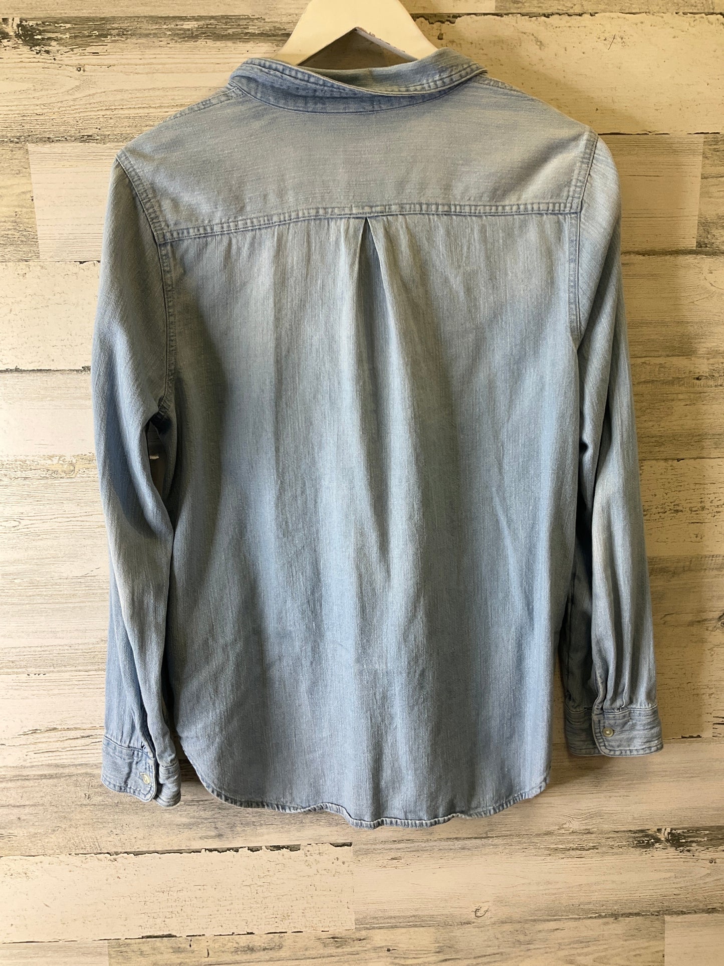 Top Long Sleeve By Old Navy In Blue, Size: L