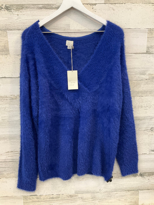 Sweater By A New Day In Blue, Size: Xl