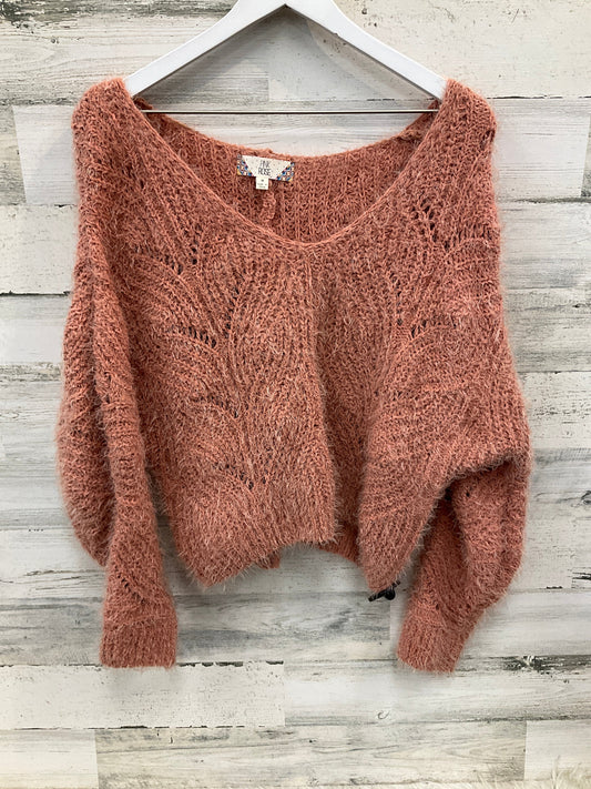 Sweater By Pink Rose In Peach, Size: M