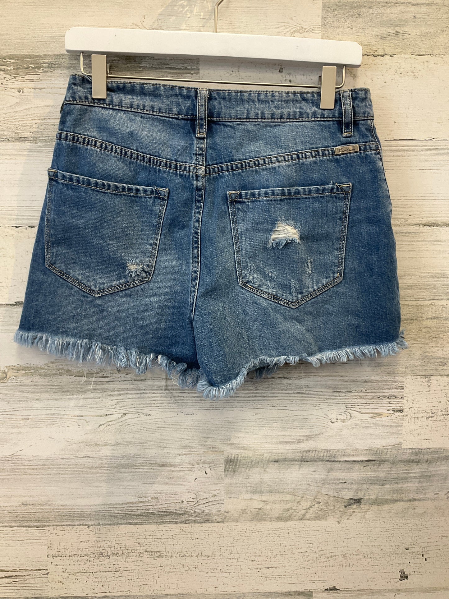 Blue Denim Shorts Kancan, Size 6