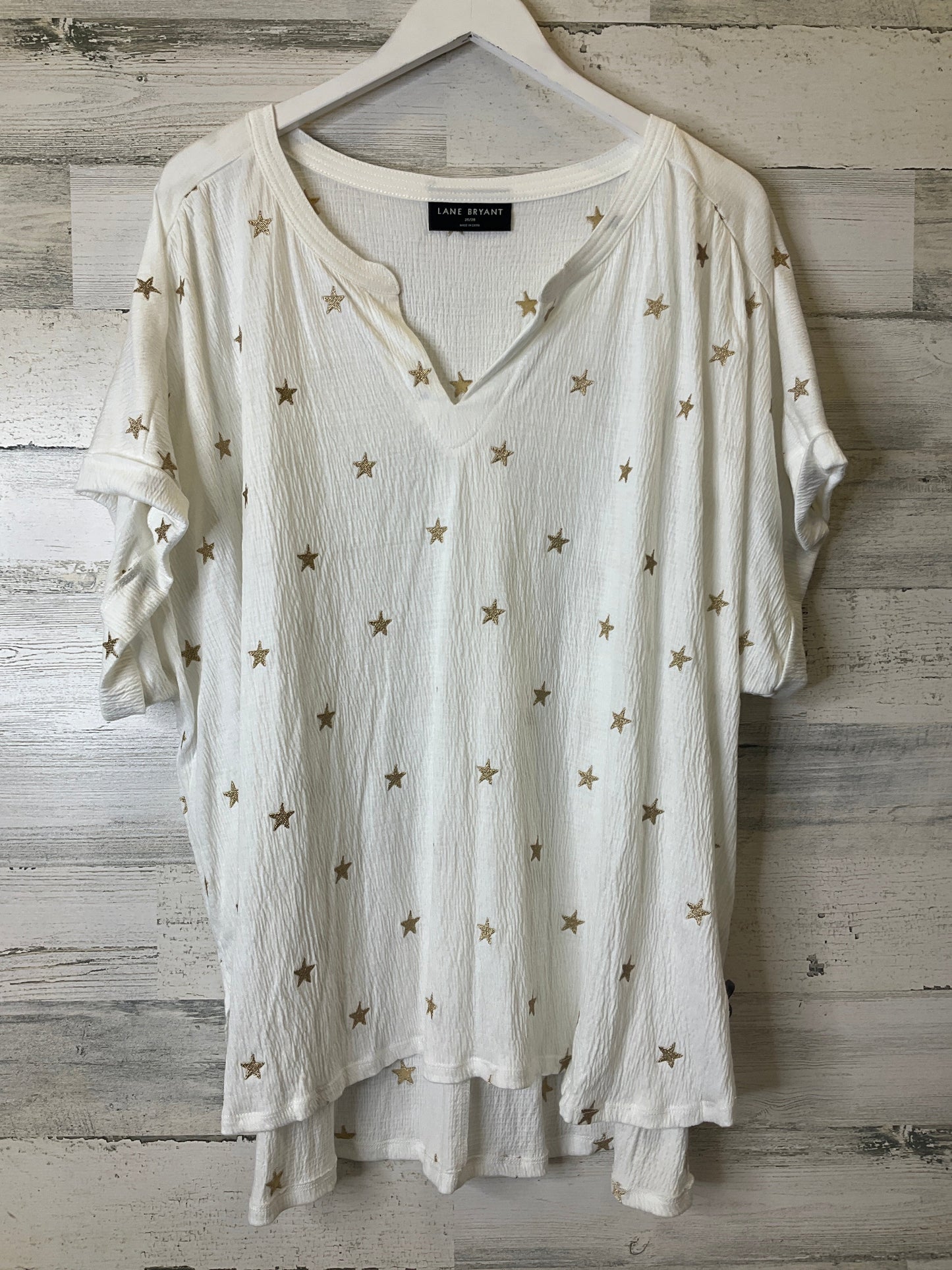 Top Short Sleeve By Lane Bryant  Size: 4x