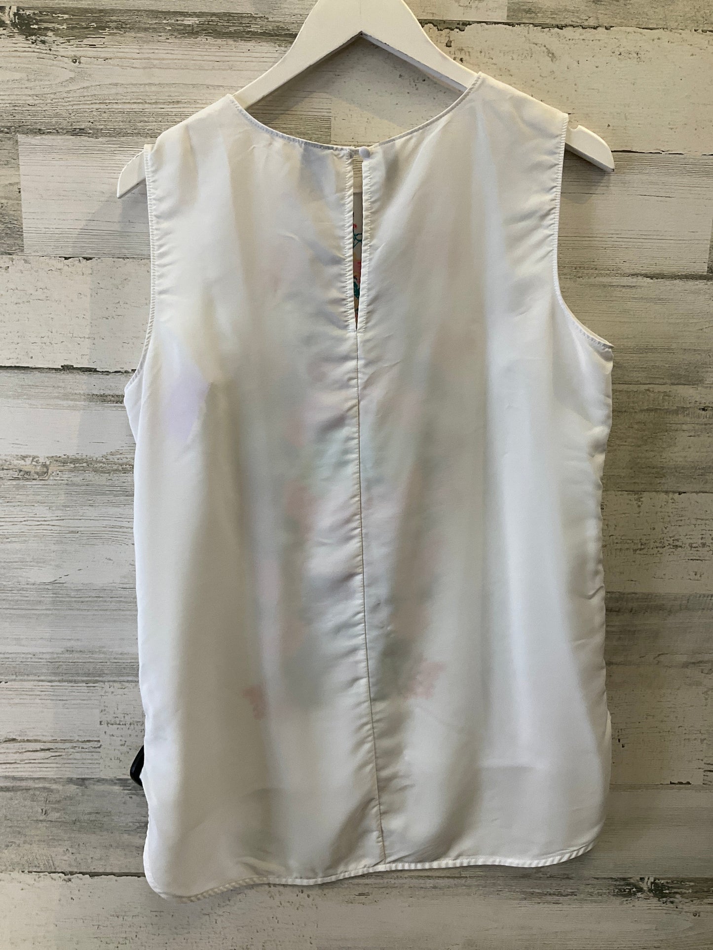 White Top Sleeveless Bisou Bisou, Size L