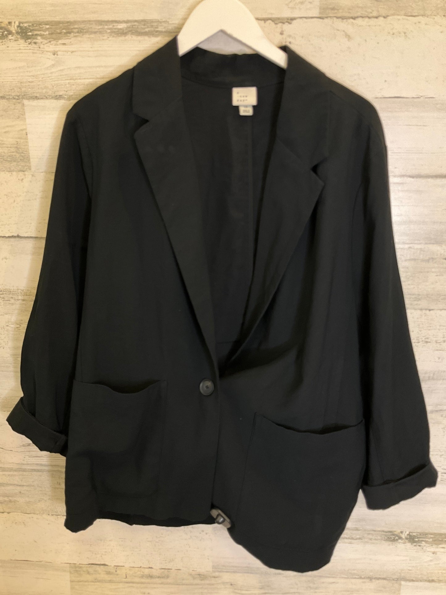 Black Blazer A New Day, Size 1x