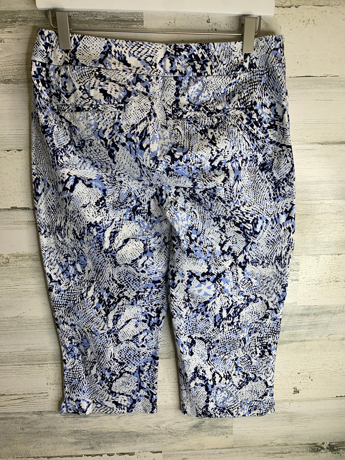 Capris By Chicos In Snakeskin Print, Size: 4