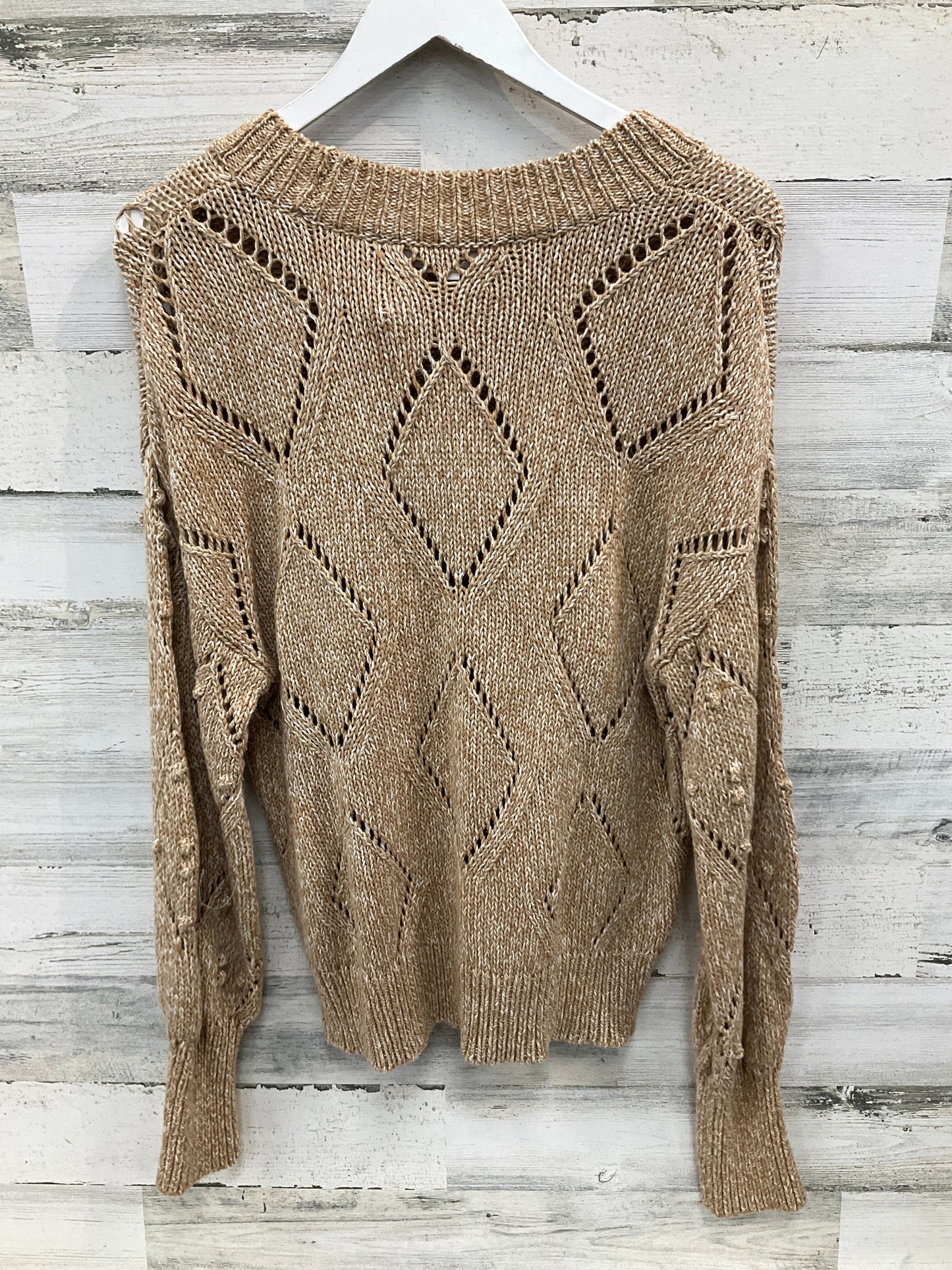 Sweater By Loft In Beige, Size: L