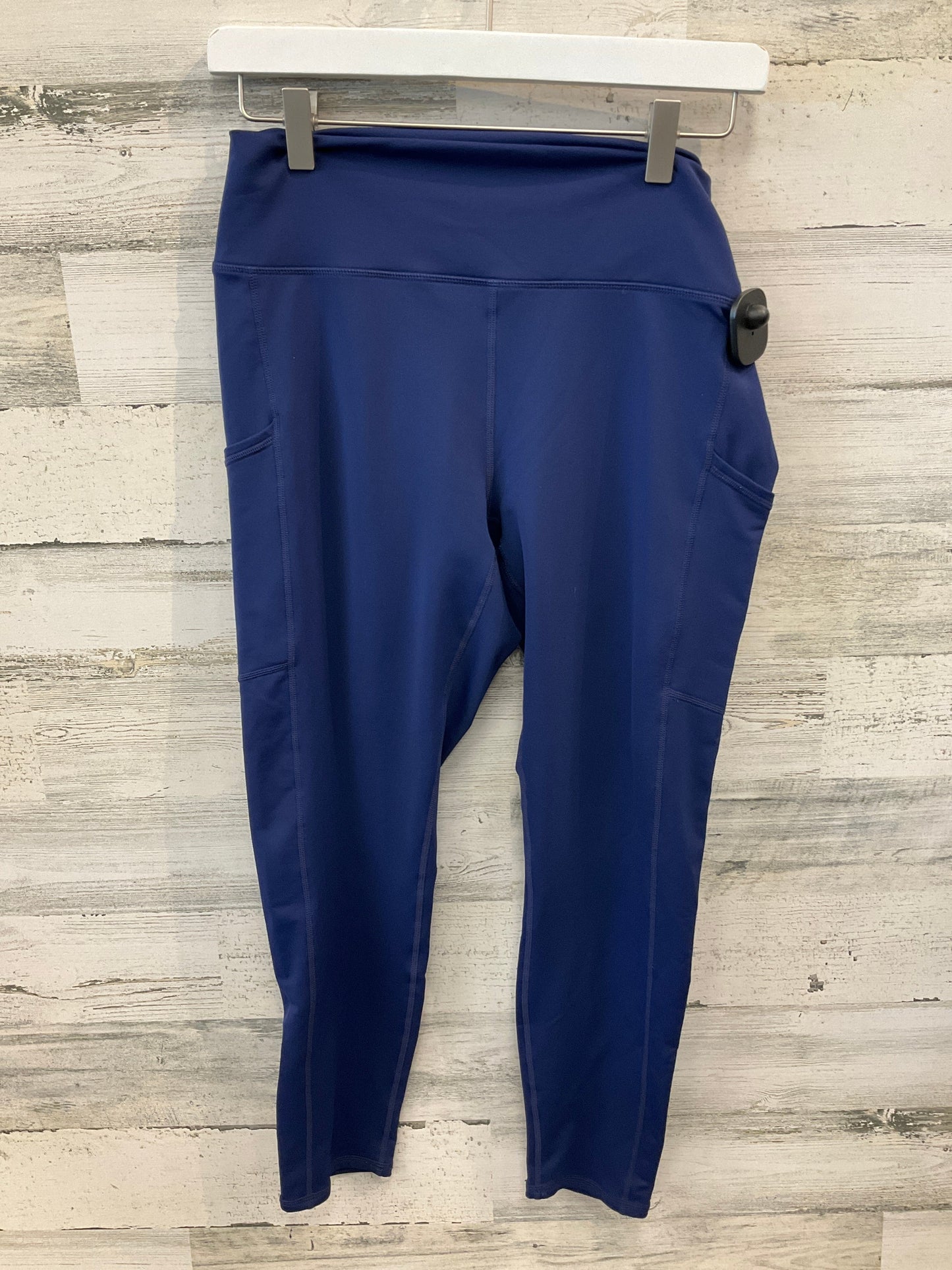 Athletic Leggings By Fabletics In Navy, Size: Xl