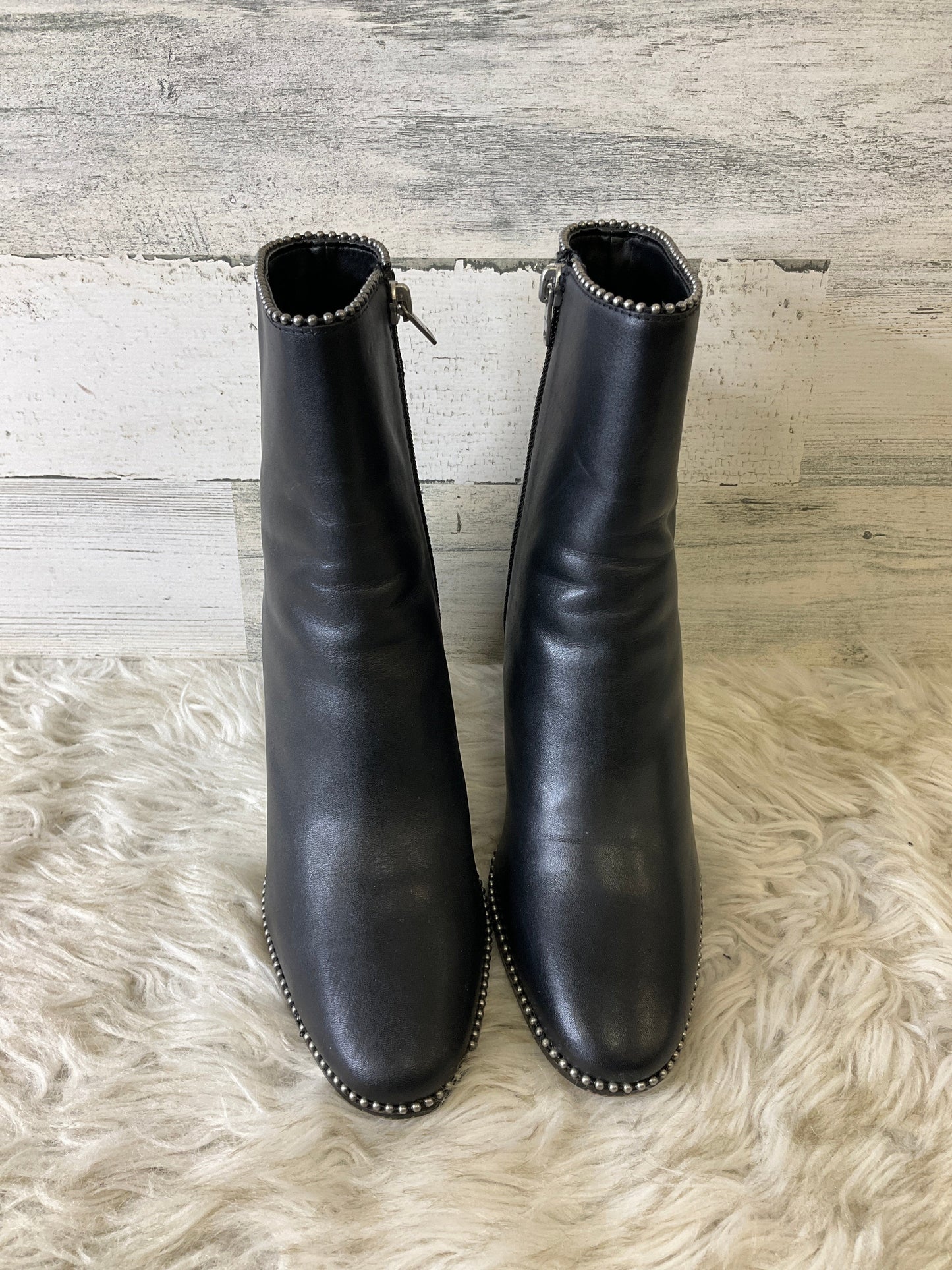 Boots Designer By Coach In Black, Size: 7.5