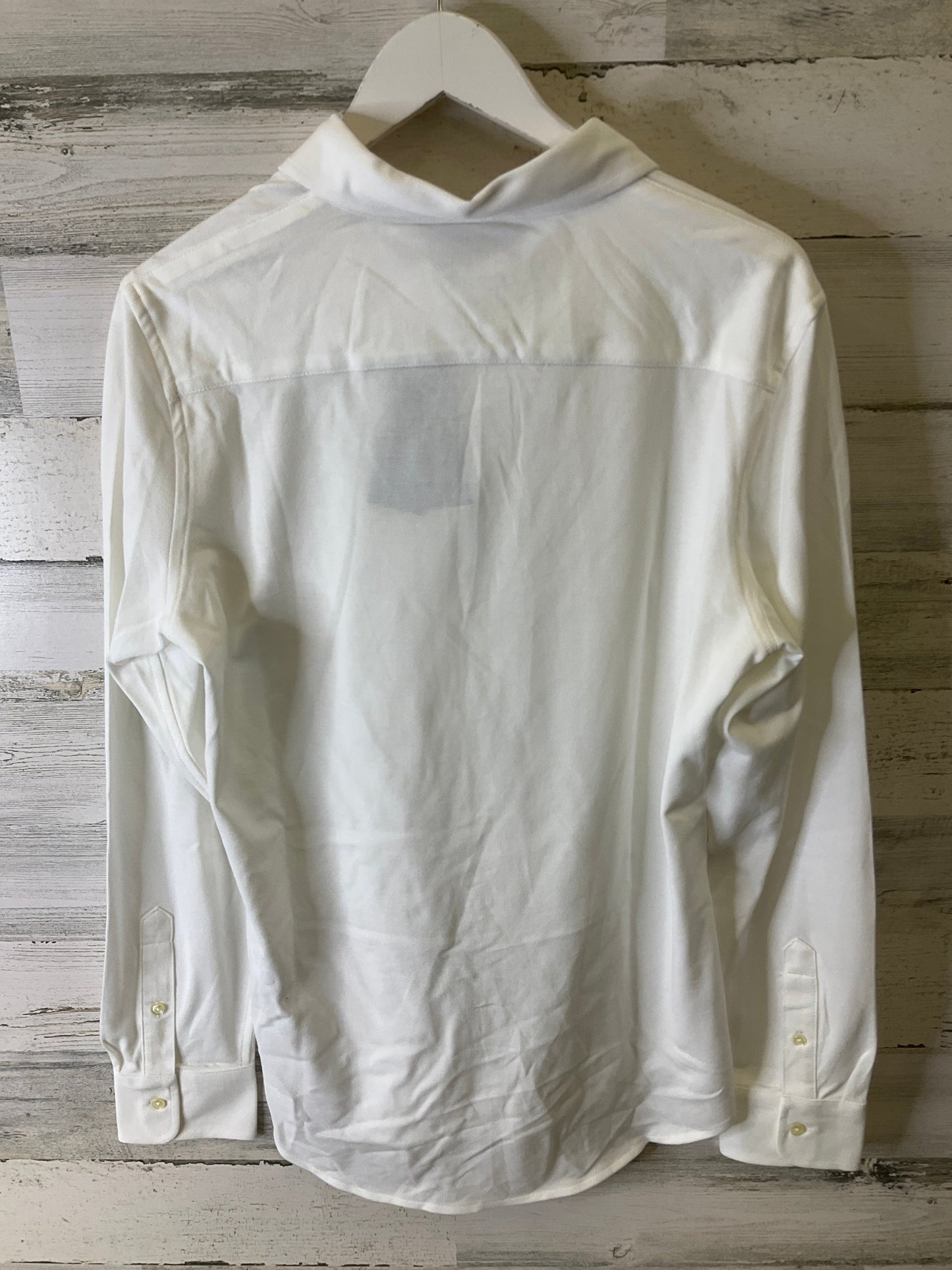 Top Long Sleeve By Ralph Lauren In White, Size: Xl