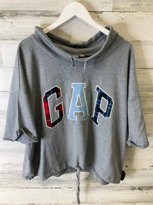 Top Short Sleeve By Gap In Grey, Size: Xxl