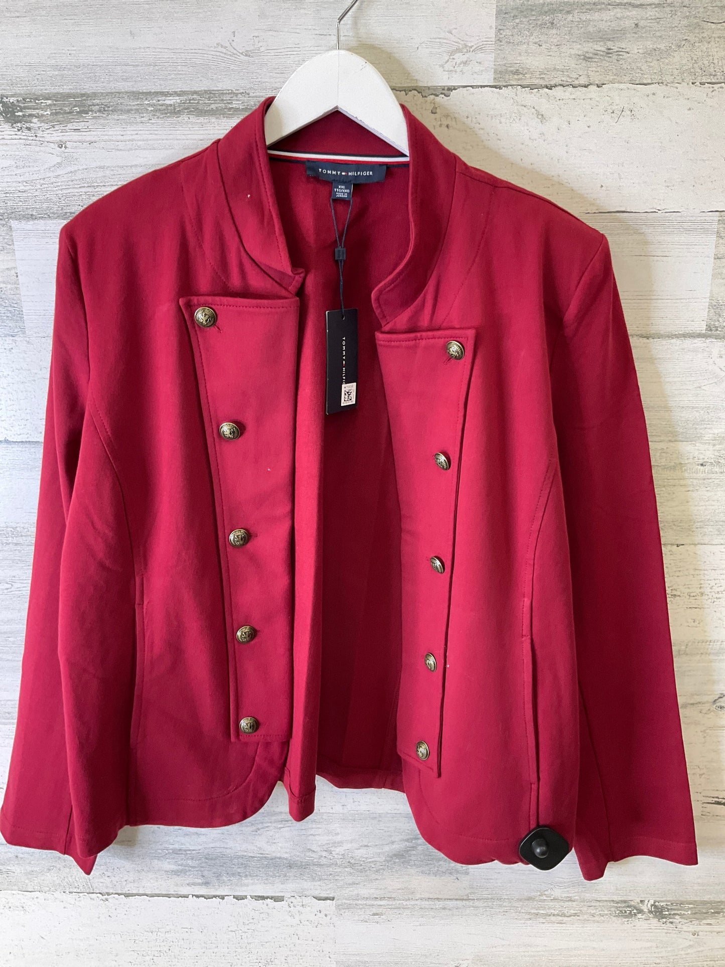 Blazer By Tommy Hilfiger In Red, Size: Xxl