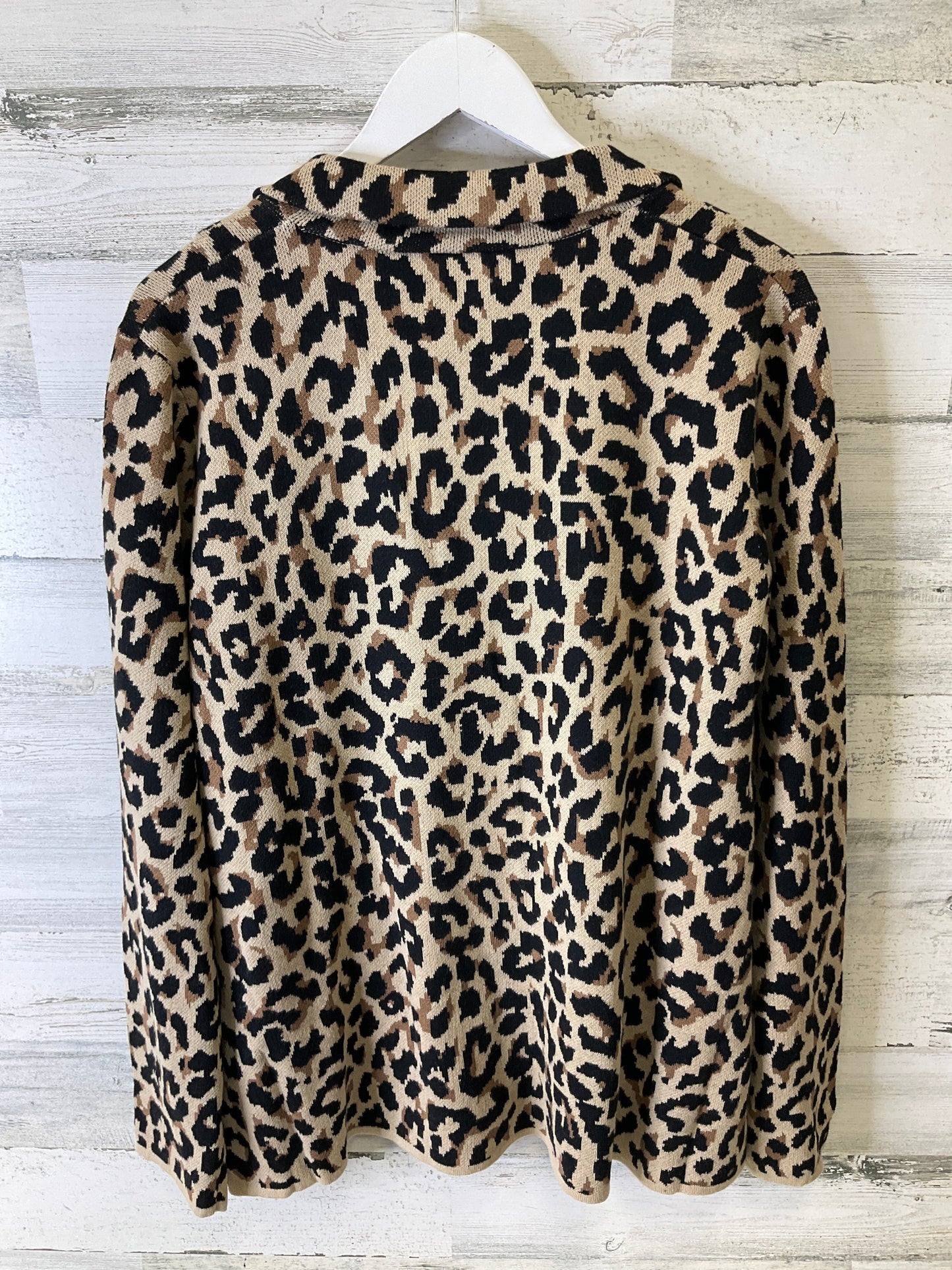 Blazer By J. Crew In Animal Print, Size: Xl