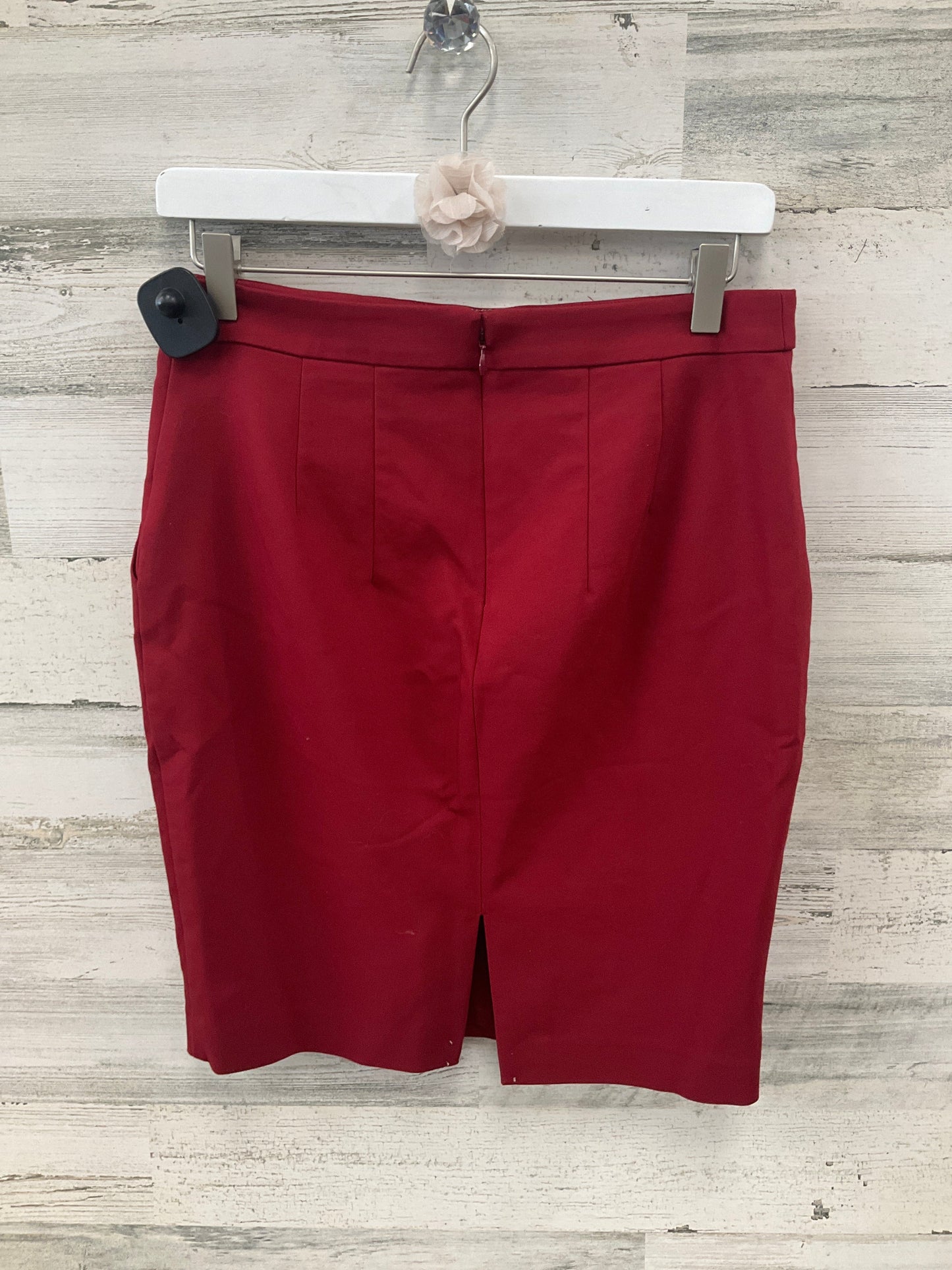 Skirt Midi By Express In Red, Size: 6