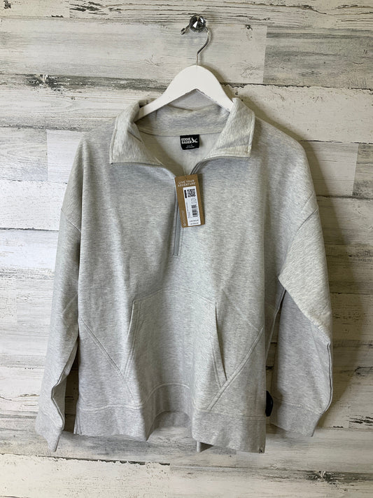 Top Long Sleeve By Eddie Bauer In Grey, Size: L