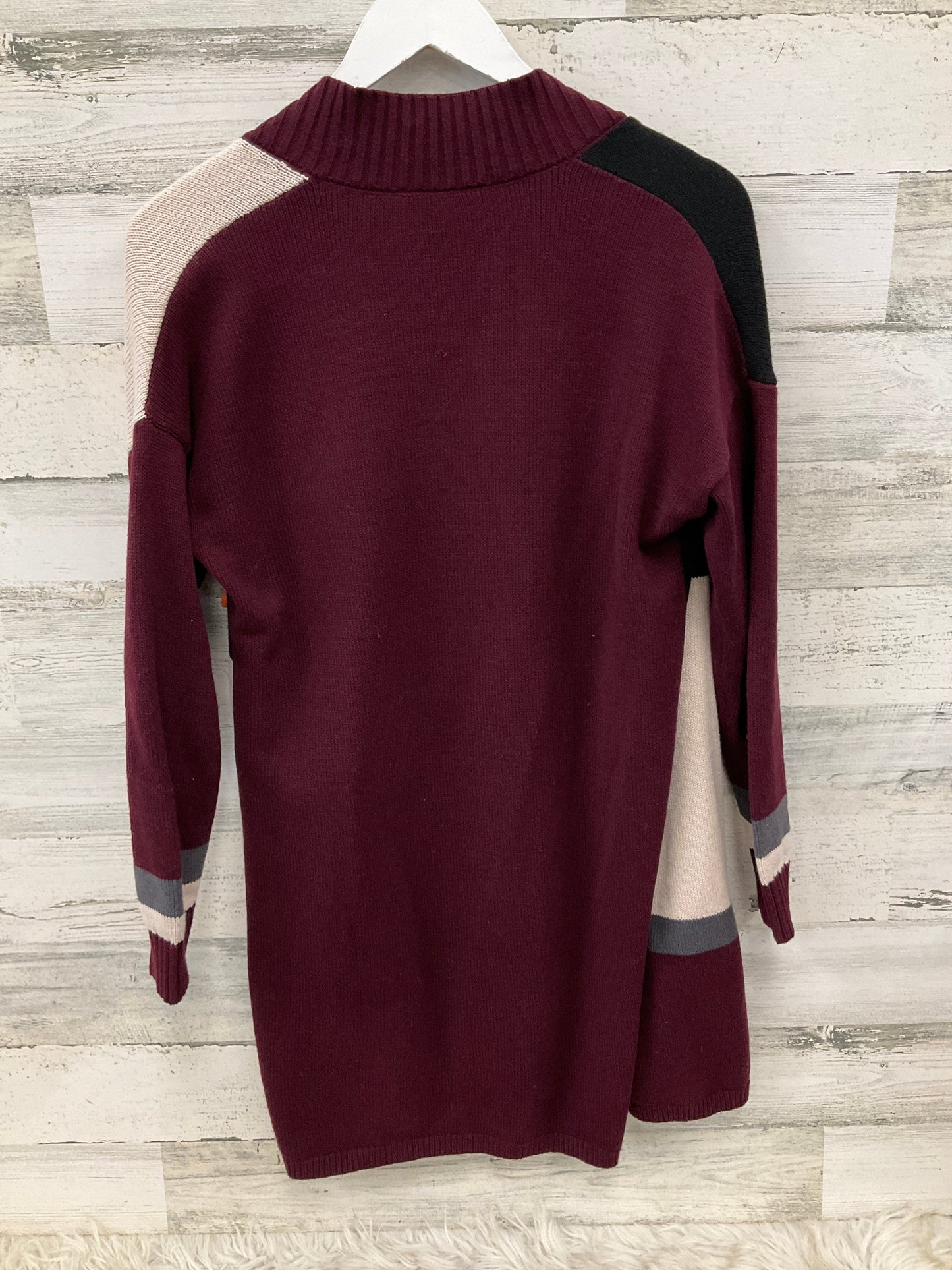 Cardigan By Loft In Maroon, Size: S