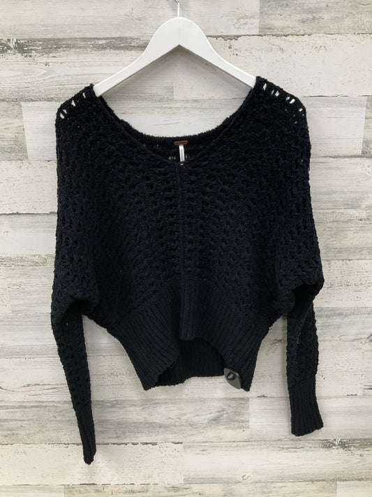 Sweater By Free People In Black, Size: Xs