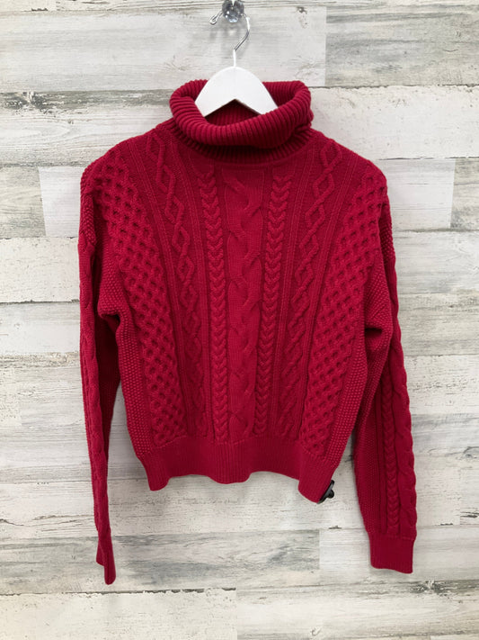 Sweater By Gap In Red, Size: S