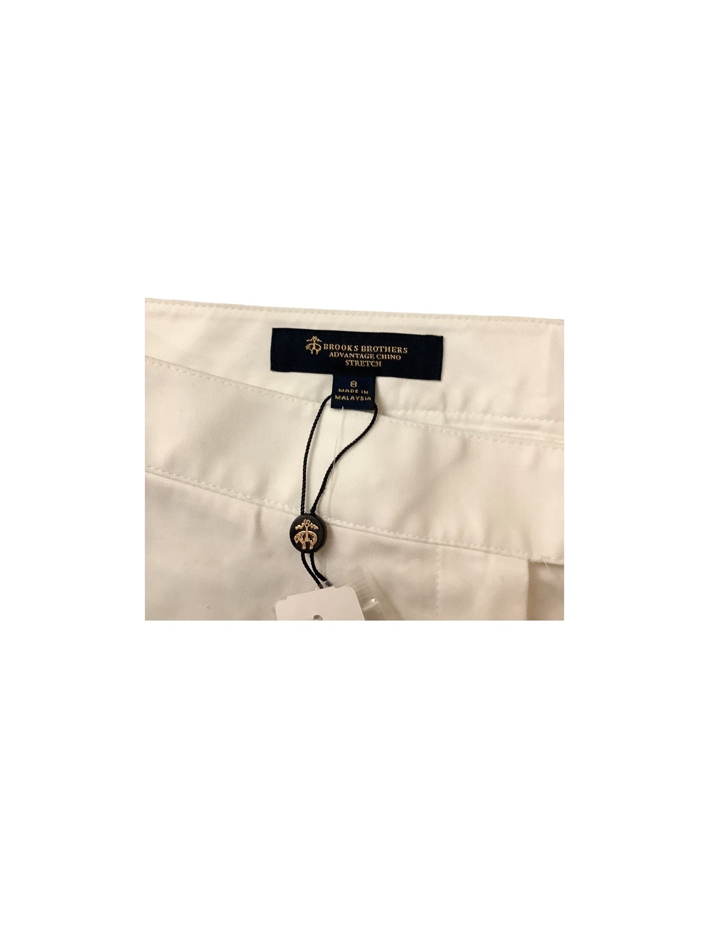 Pants Dress By Brooks Brothers In White, Size: 8