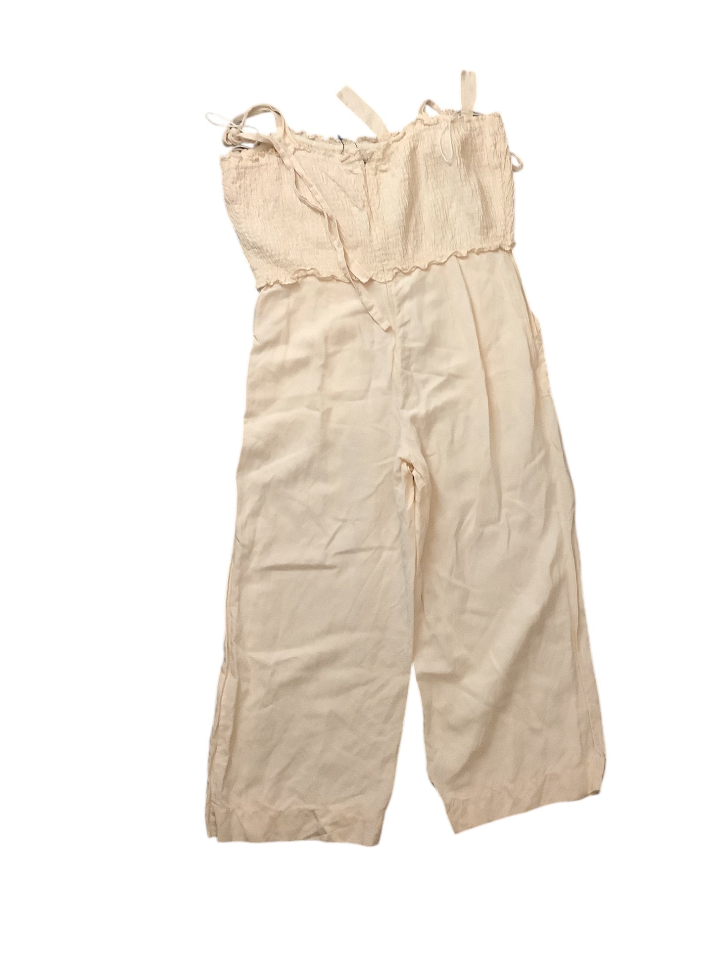 Jumpsuit By Rebecca Taylor In Cream, Size: 10