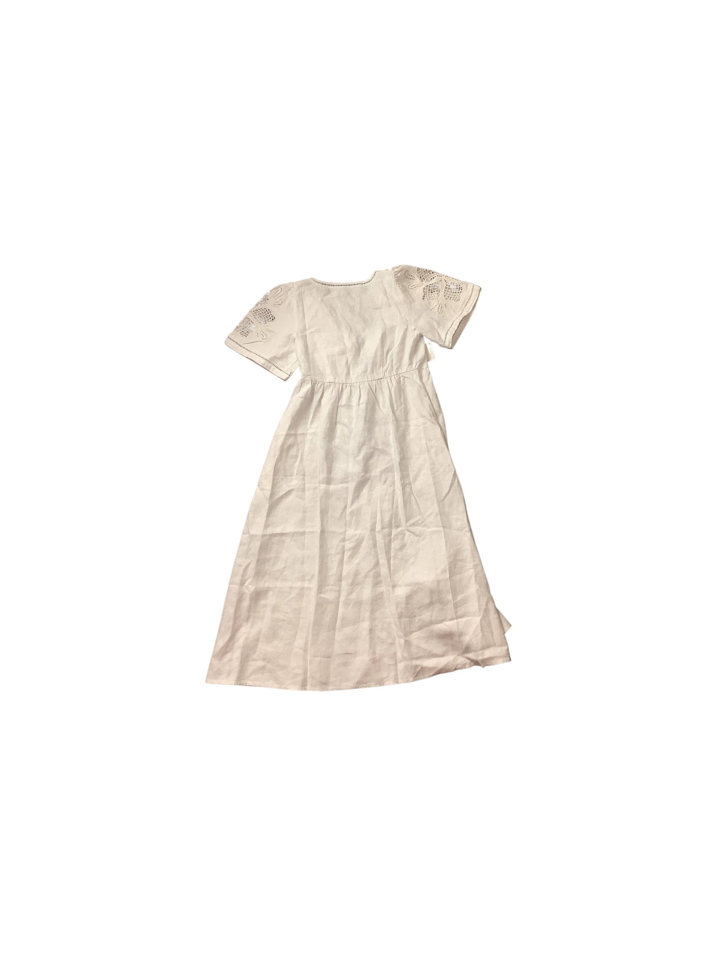 Dress Casual Midi By Madewell In White, Size: S