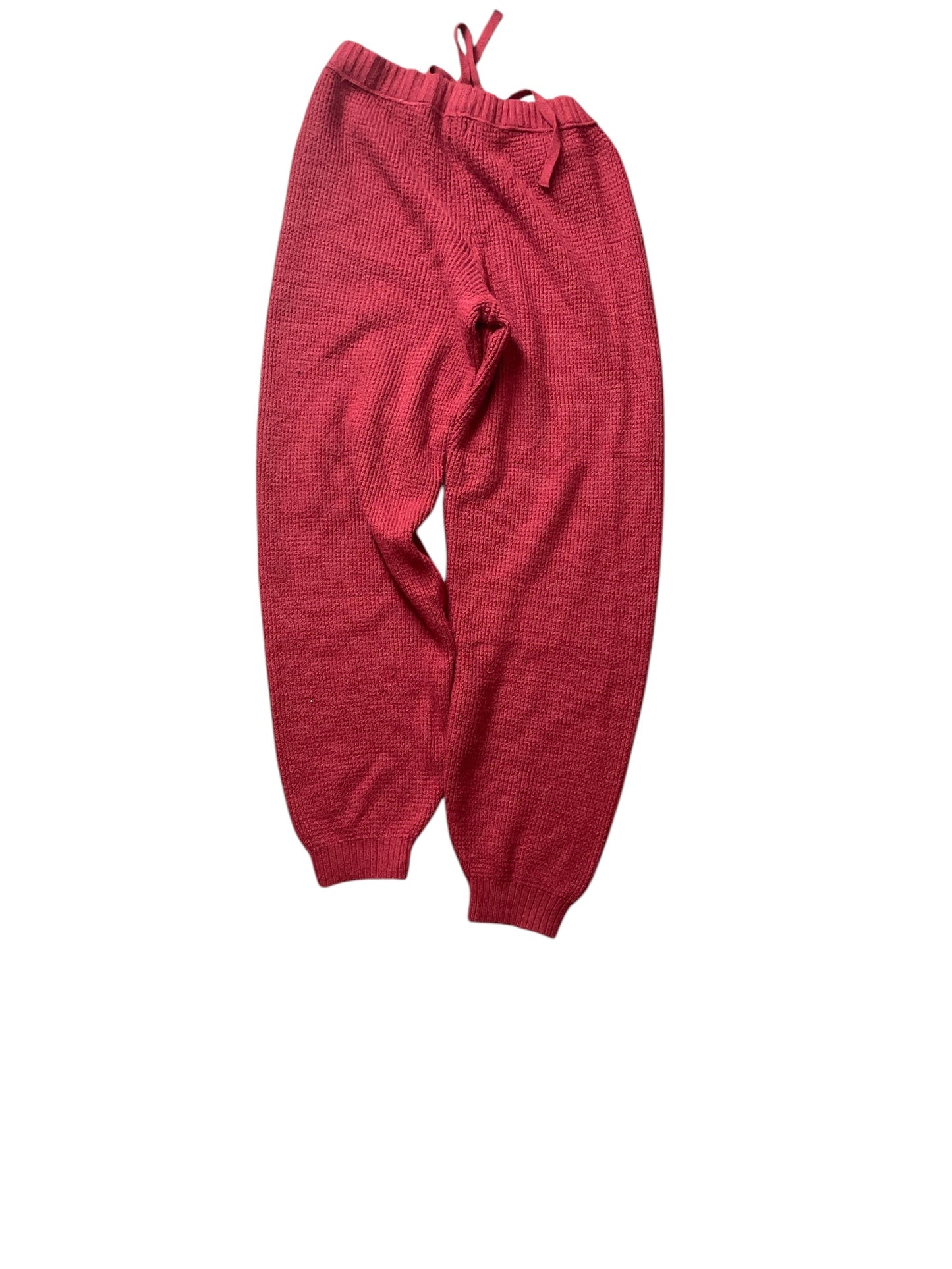 Pants Set 2pc By Aerie In Red, Size: Xxs